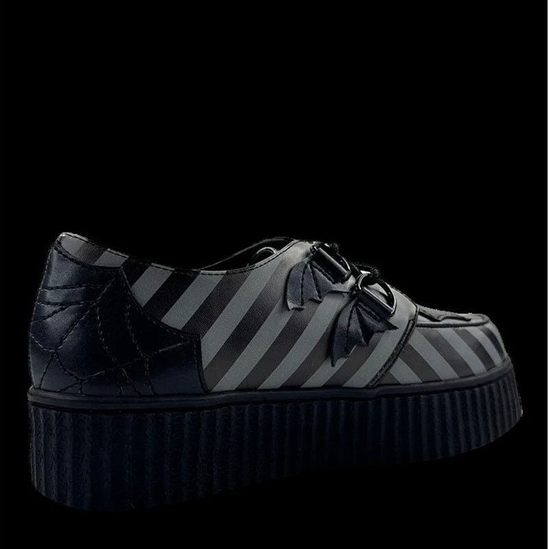 Other NEW Strange Cvlt Krypt Web Stripe Creepers sz 6 women's Size US 6 / IT 36 - 4 Thumbnail