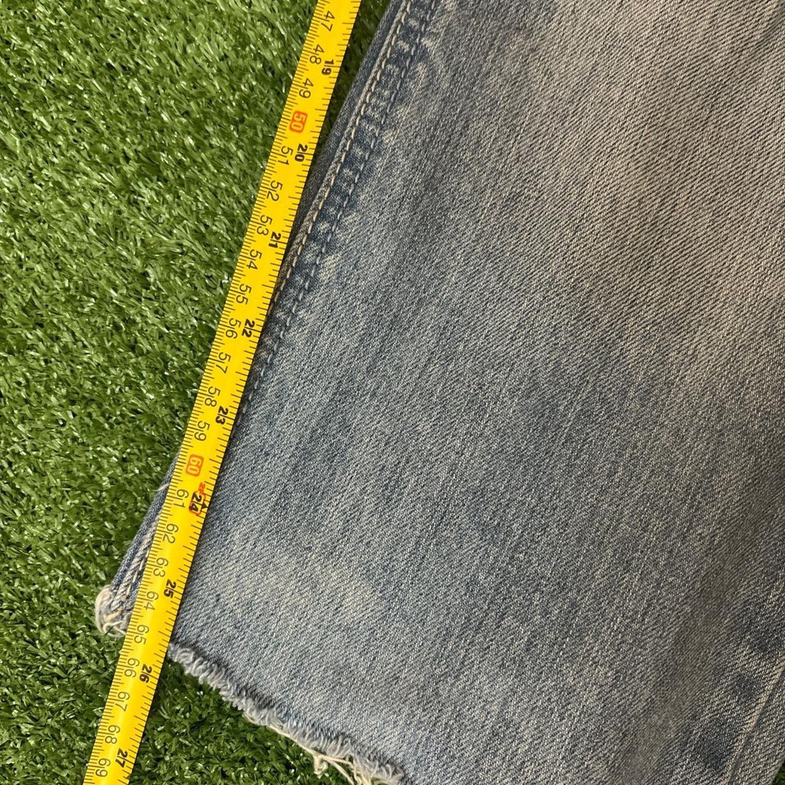 Other Women’s Retro Denim Hot Kiss Distressed Jeans Size 33" - 5 Thumbnail