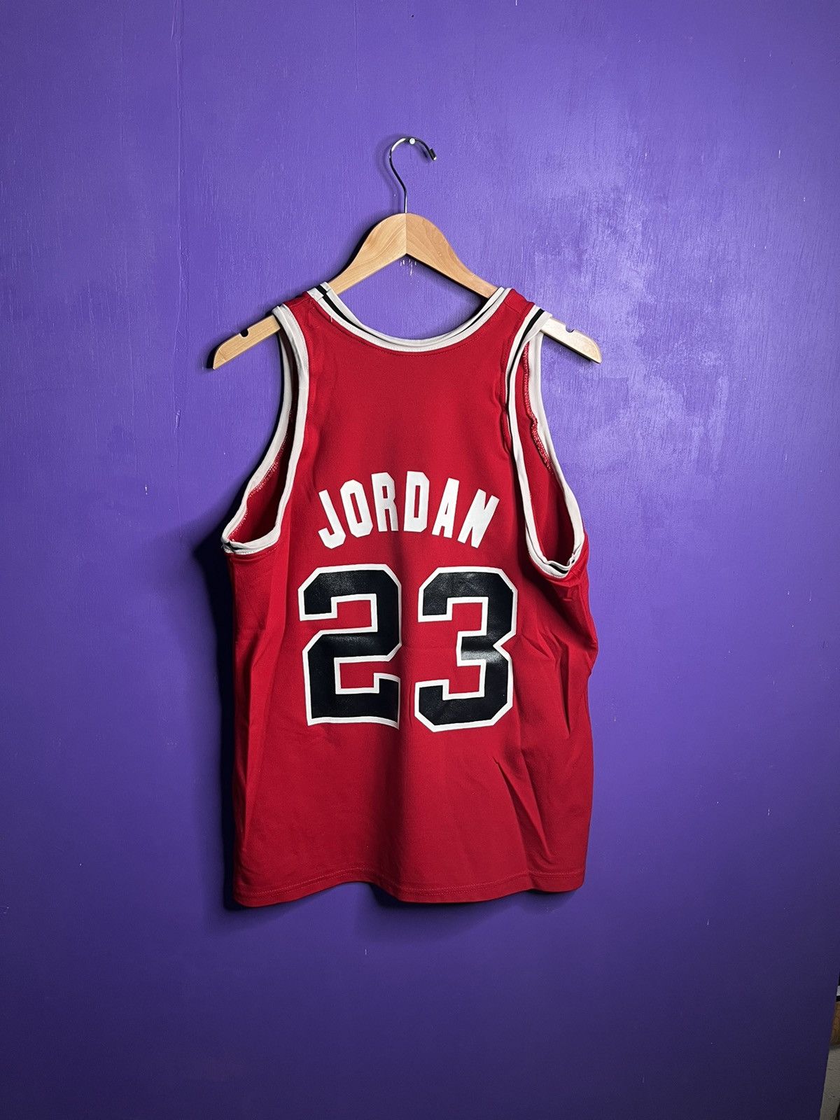 MacGregor × NBA × Vintage Vintage 80s Sand knit Bulls Michael Jordan jersey Size US L / EU 52-54 / 3 - 2 Thumbnail