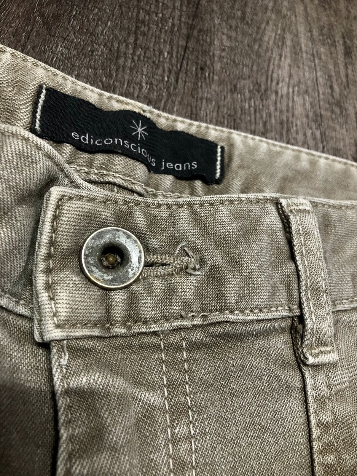 If Six Was Nine × Japanese Brand VINTAGE EDICONSCIOUS BUSH PANTS FLARE BOOTCUT JEANS Size US 30 / EU 46 - 8 Thumbnail