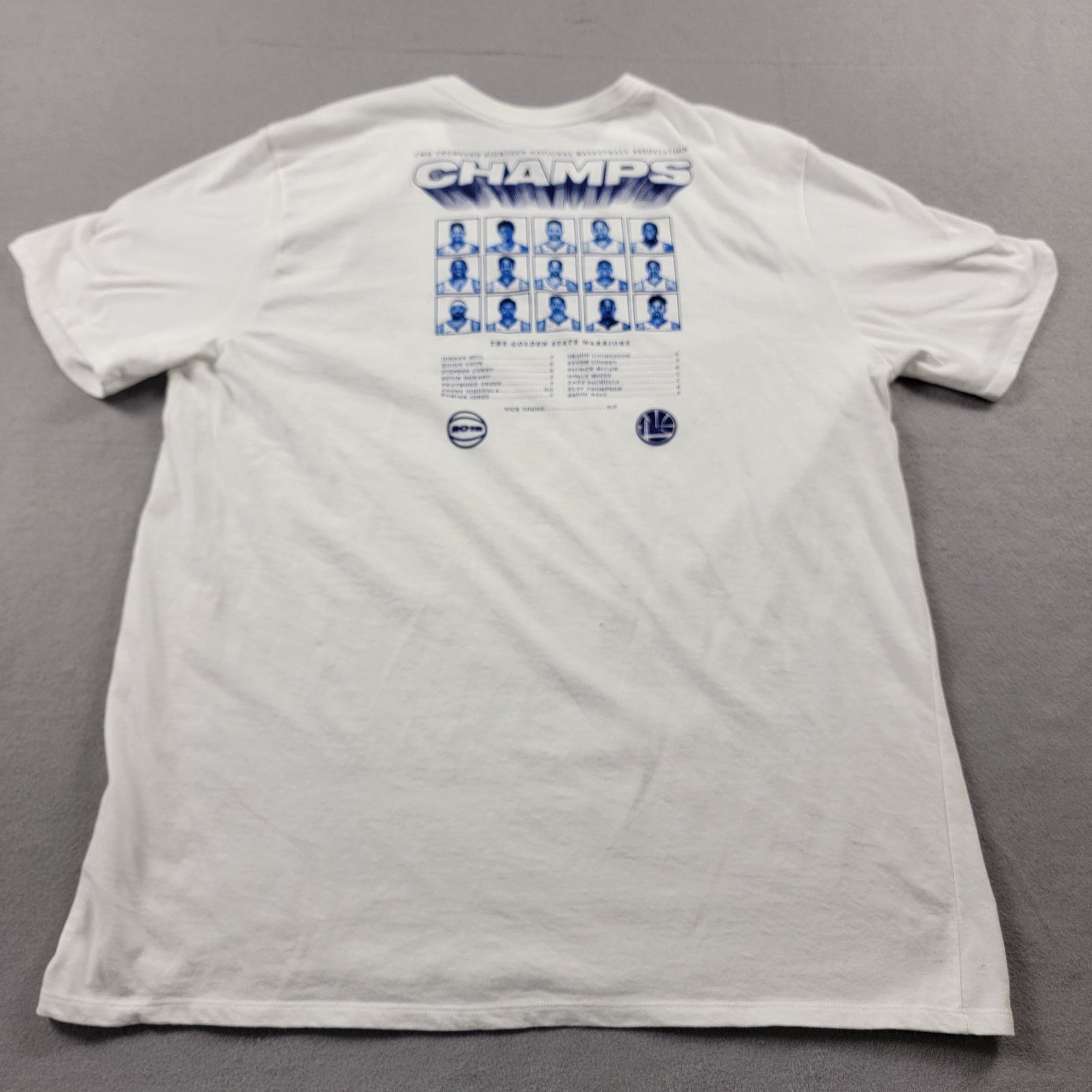 Nike Golden State Warriors 2018 NBA Champs Nike T White Sz XXL Size US XXL / EU 58 / 5 - 2 Thumbnail