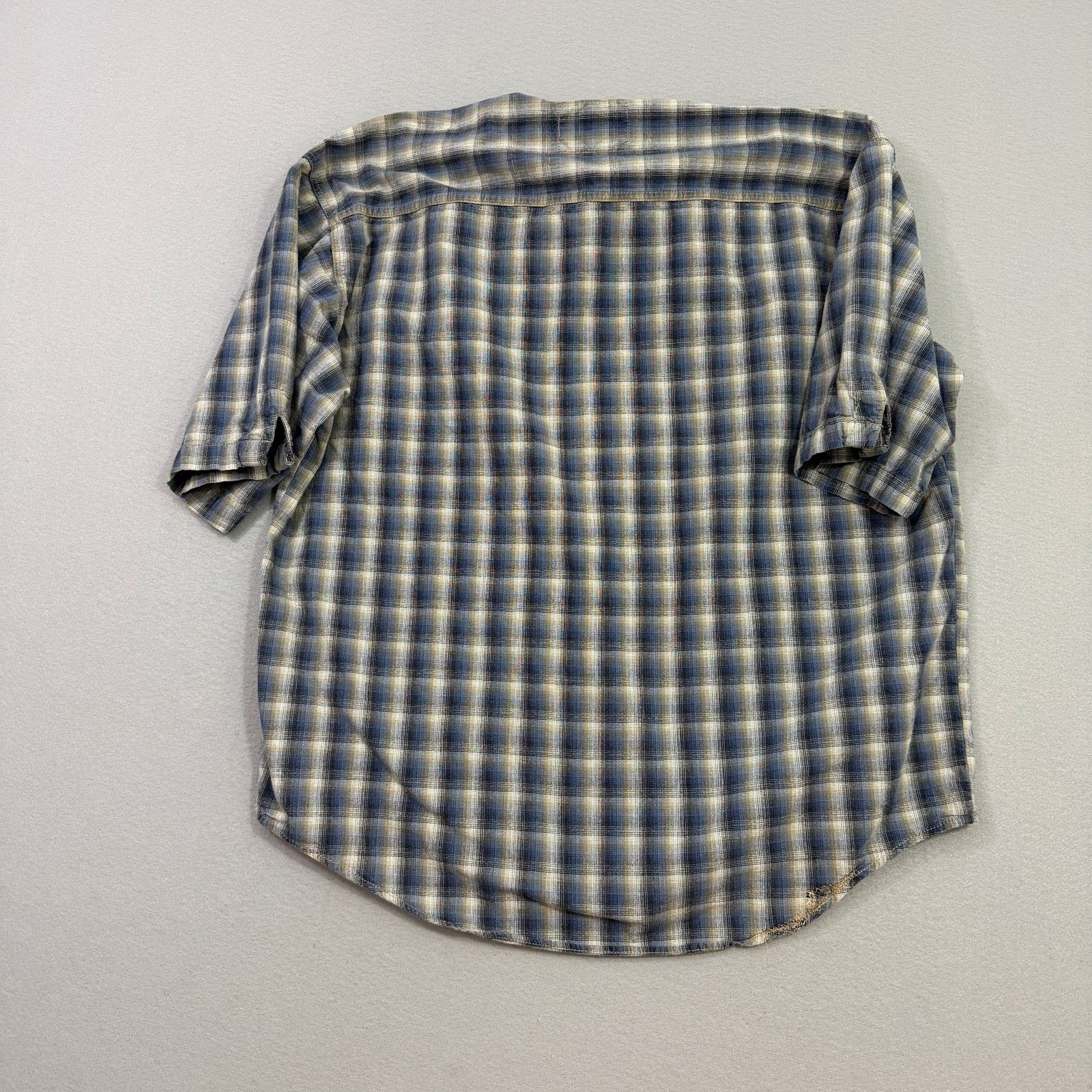 Levi's Vintage Levis Denim Plaid Short Sleeve Button Shirt Men's XL Size US XL / EU 56 / 4 - 5 Thumbnail