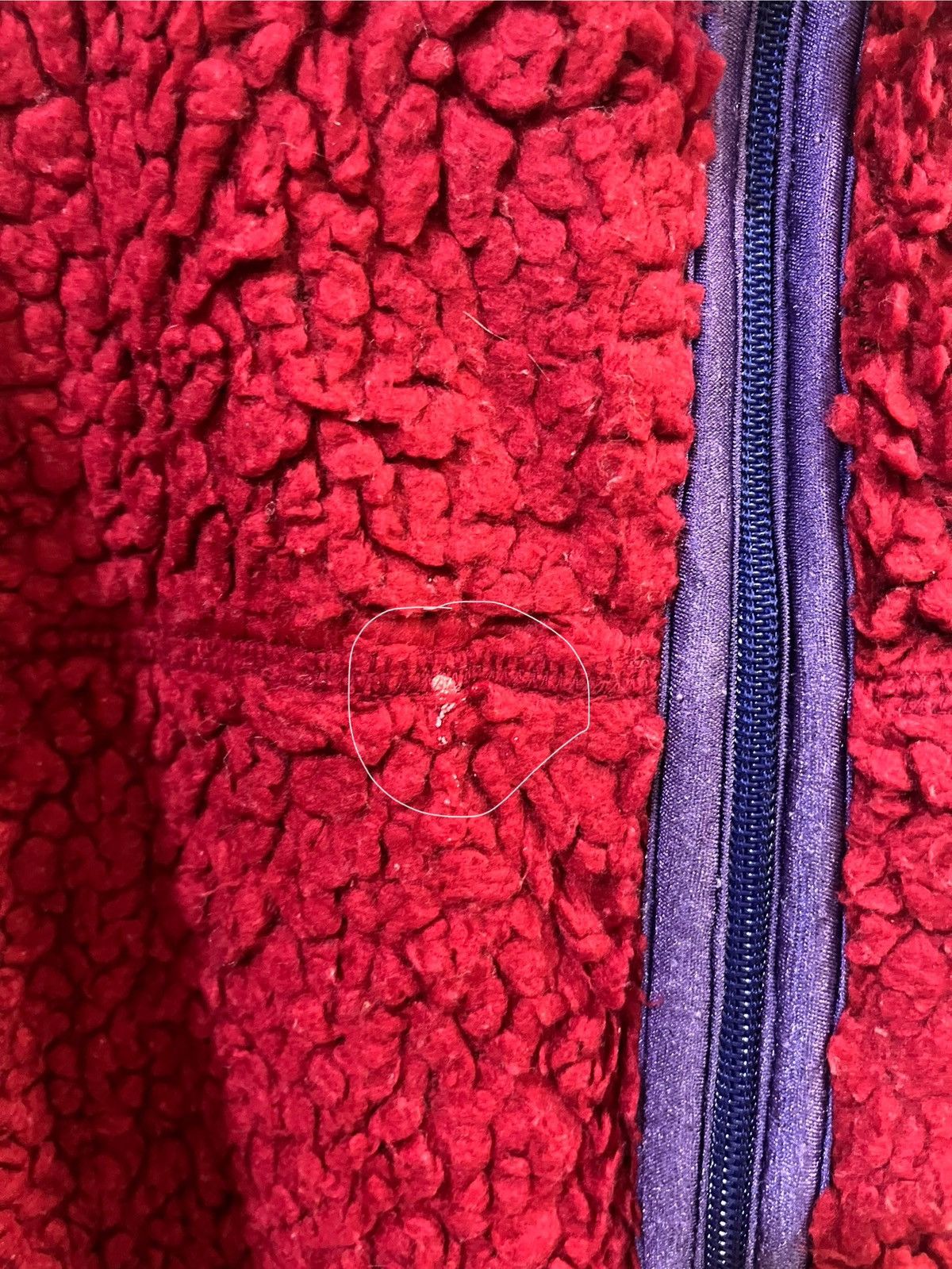 Japanese Brand Never Seen Thing Deep Pile Fleece Jacket Retro X Size US L / EU 52-54 / 3 - 8 Thumbnail