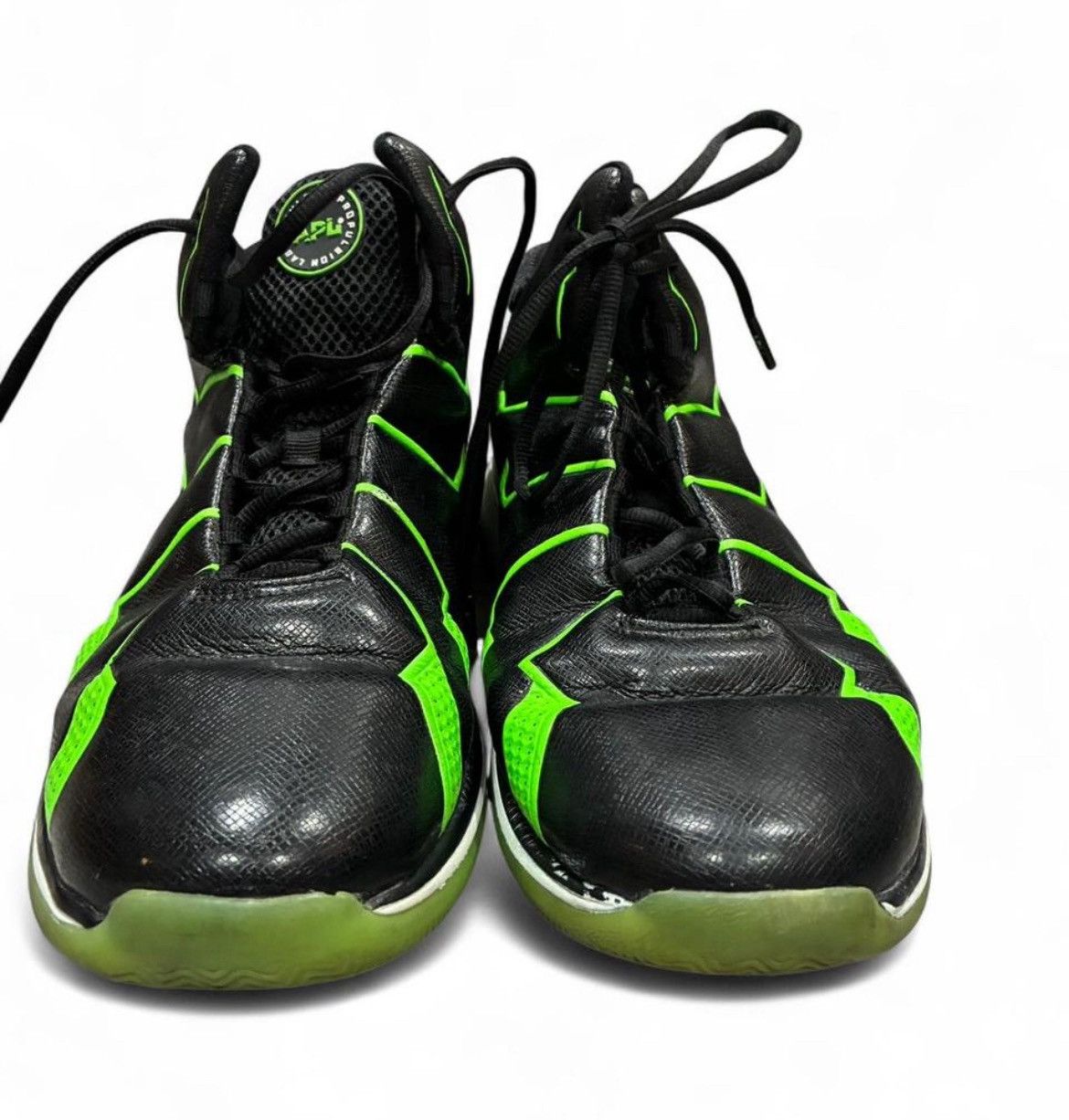 APL APL Concept 2 Basketball Sneakers – Black/Neon – Size 13 Size US 13 / EU 46 - 3 Thumbnail