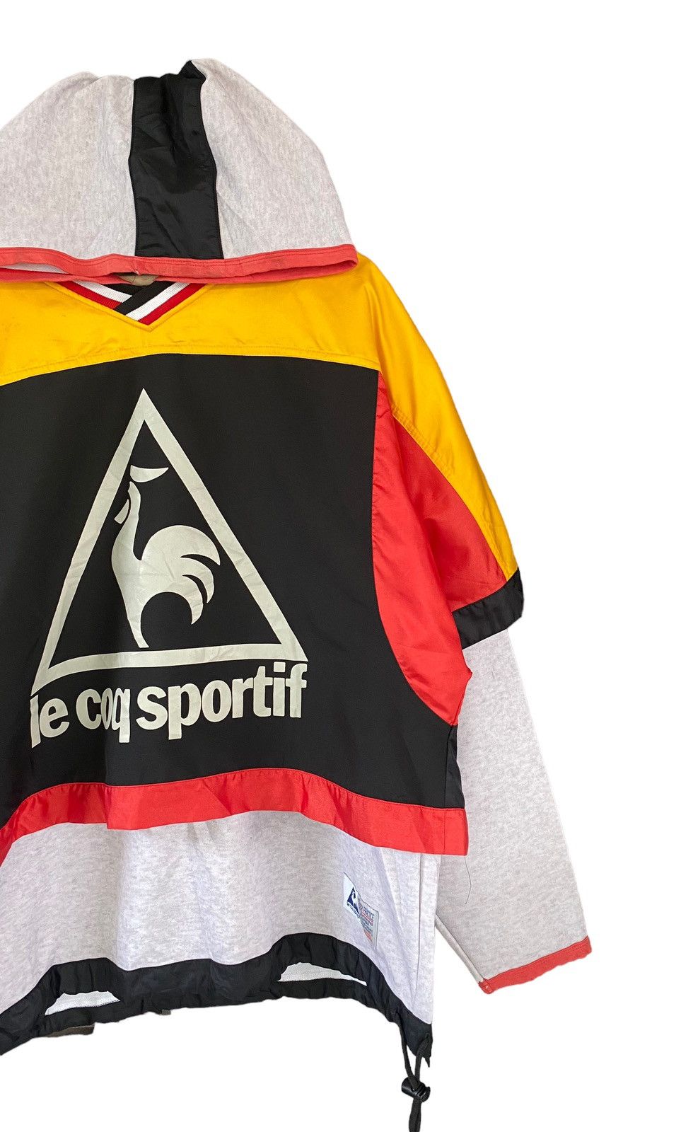 Le Coq Sportif × Vintage Vintage Le Coq Sportif Hoodie Jacket Long Sleeve (L) Size US L / EU 52-54 / 3 - 5 Thumbnail