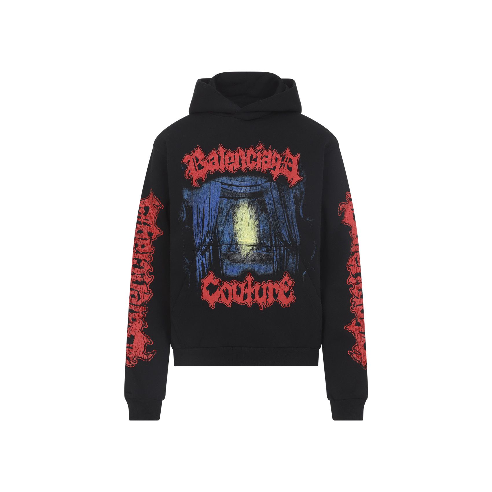 Balenciaga Balenciaga Medium Fit Hoodie Size S / US 4 / IT 40 - 1 Thumbnail