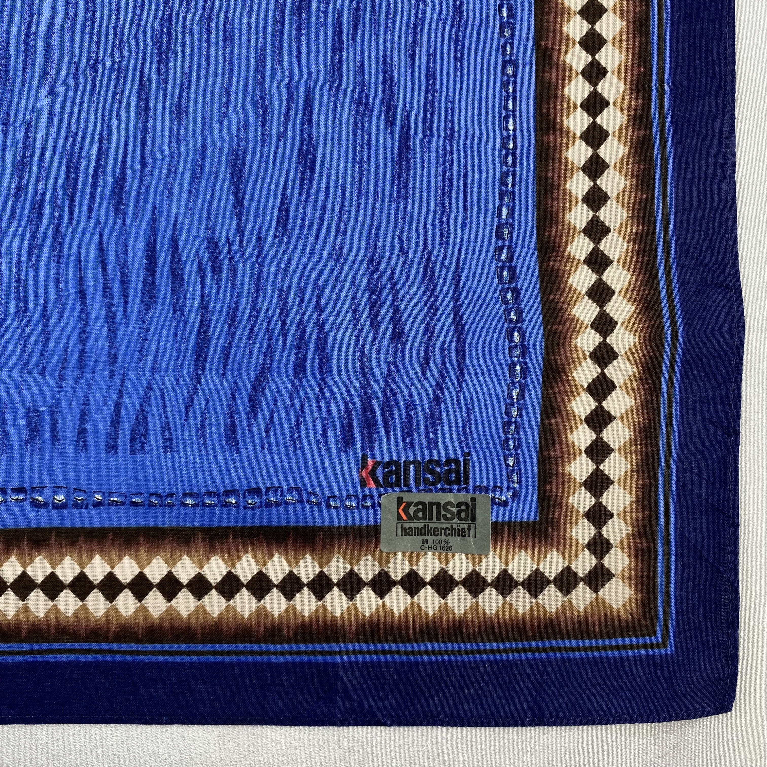 Kansai Yamamoto × Vintage Kansai Yamamoto Neckerchief / Handkerchief-P1423 Size ONE SIZE - 3 Thumbnail