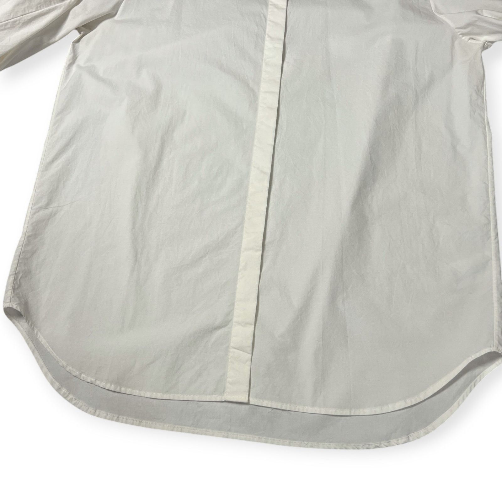 The Row The Row Puff Sleeve Button Up Shirt White Size 4 Cotton Size S / US 4 / IT 40 - 15 Thumbnail