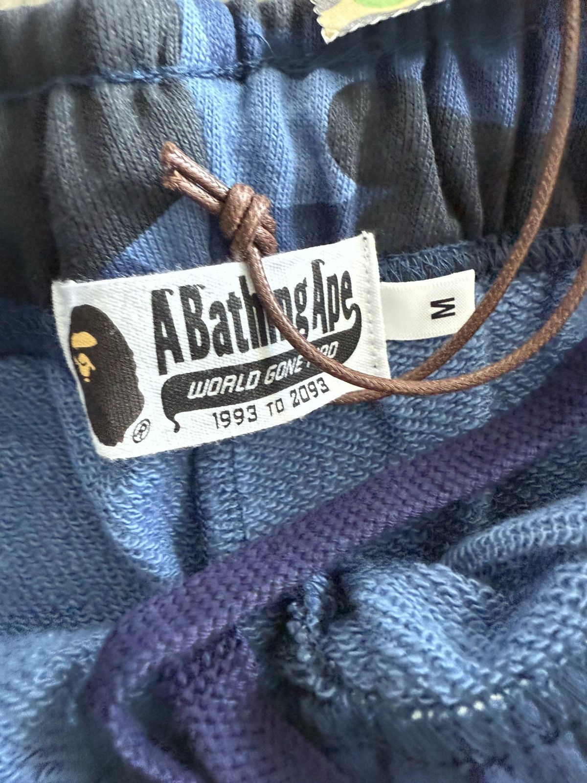 Bape Bape Blue camo shark shorts Size US 30 / EU 46 - 4 Thumbnail