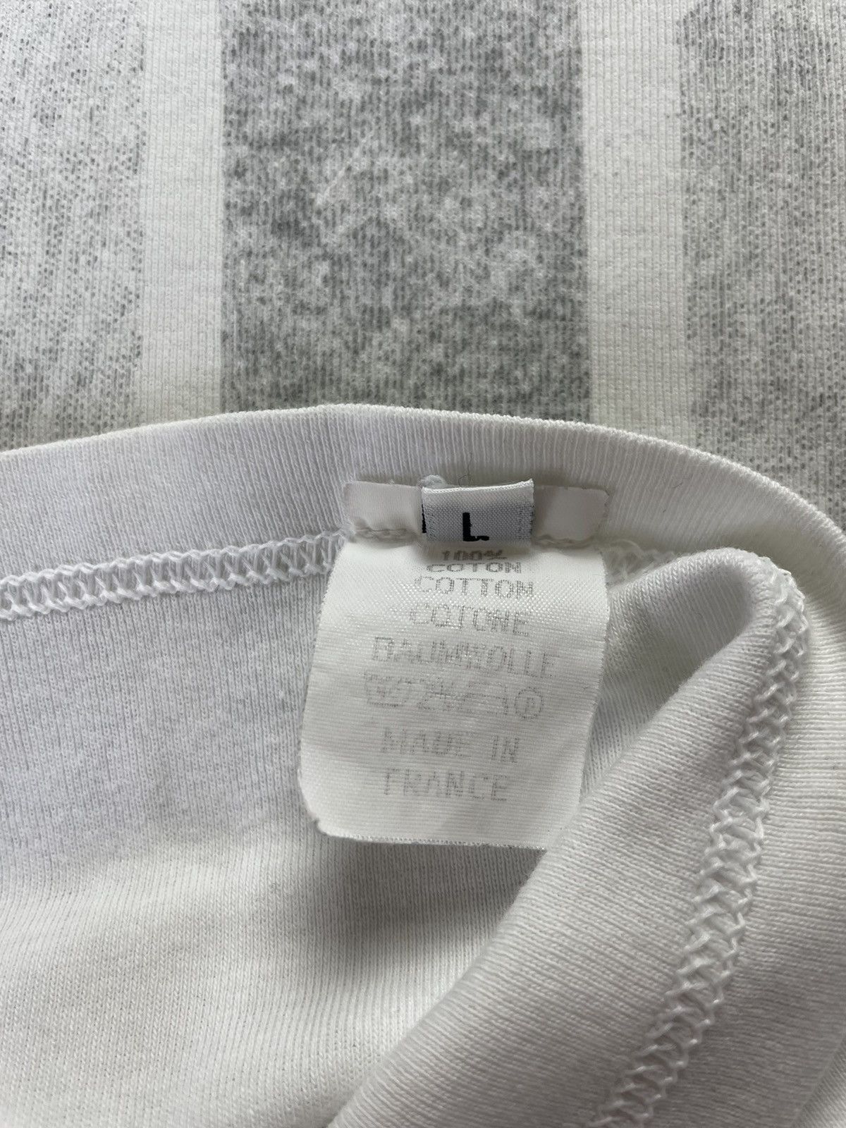 Maison Margiela SS99 Artisanal (0) (10) White T Shirt Size US L / EU 52-54 / 3 - 5 Thumbnail