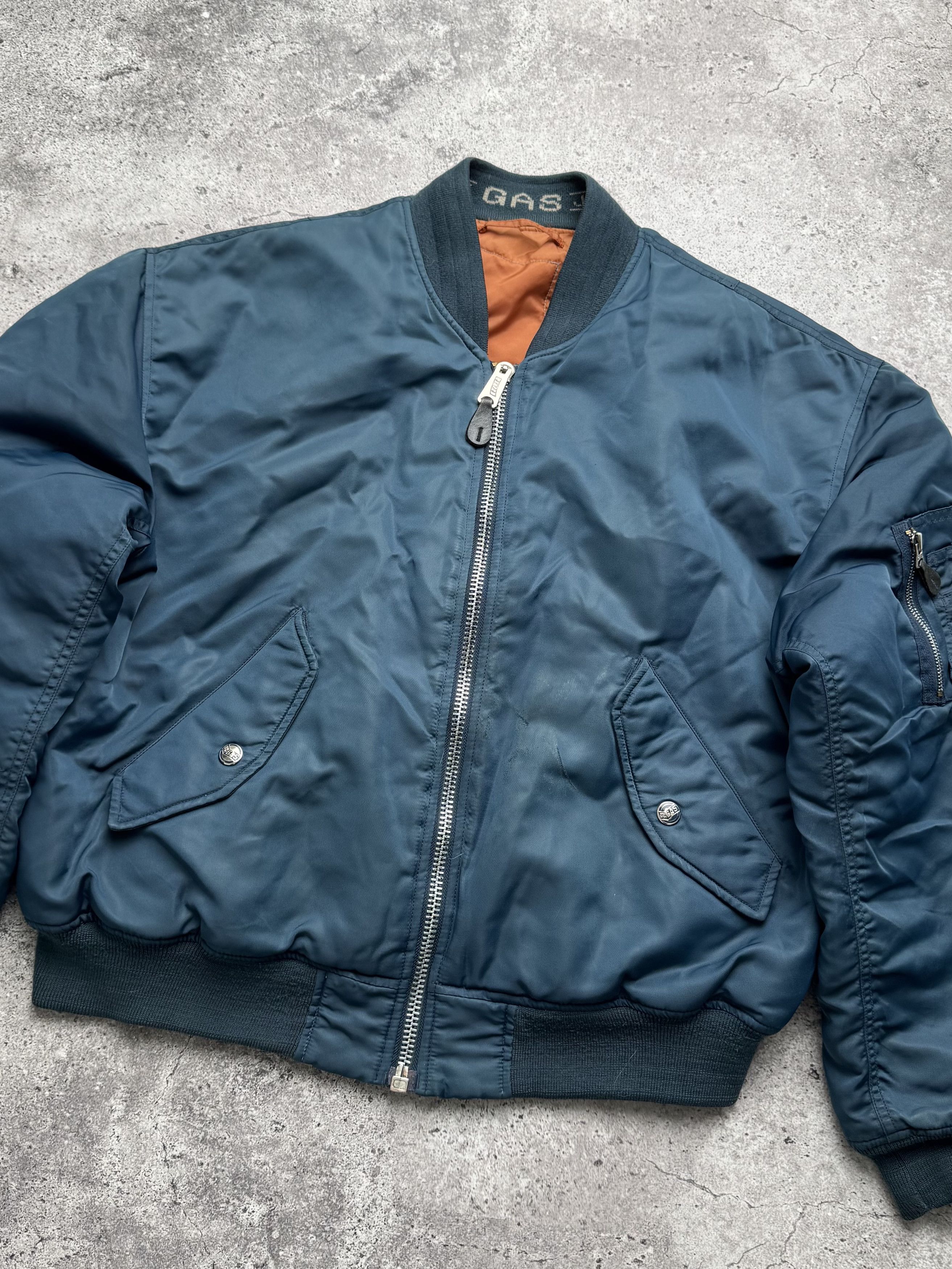 Vintage Vintage Bomber Jacket Zip Up Padded Style Casual Coat (E8) Size US M / EU 48-50 / 2 - 2 Thumbnail