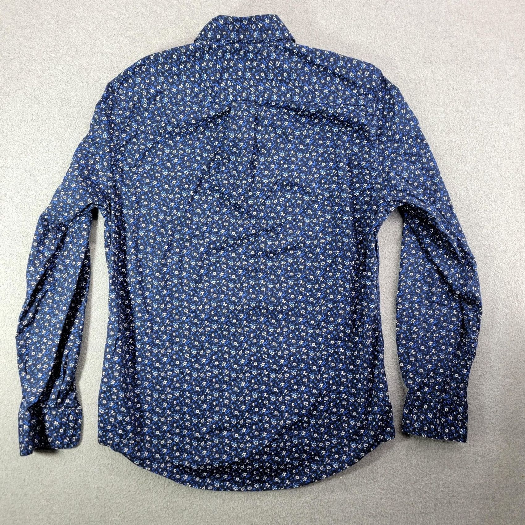 Tommy Hilfiger Tommy Hilfiger Shirt Mens M Blue Floral Long Sleeve Button Front Casual Size US M / EU 48-50 / 2 - 7 Thumbnail