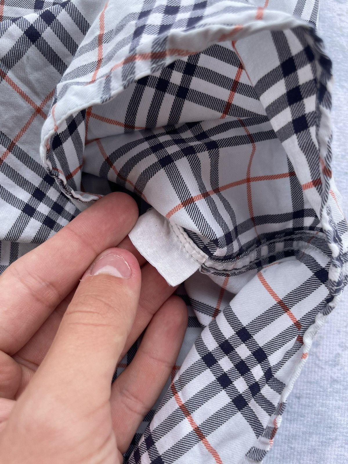Burberry × Vintage Vintage Burberry Short Shirt Size US M / EU 48-50 / 2 - 5 Thumbnail