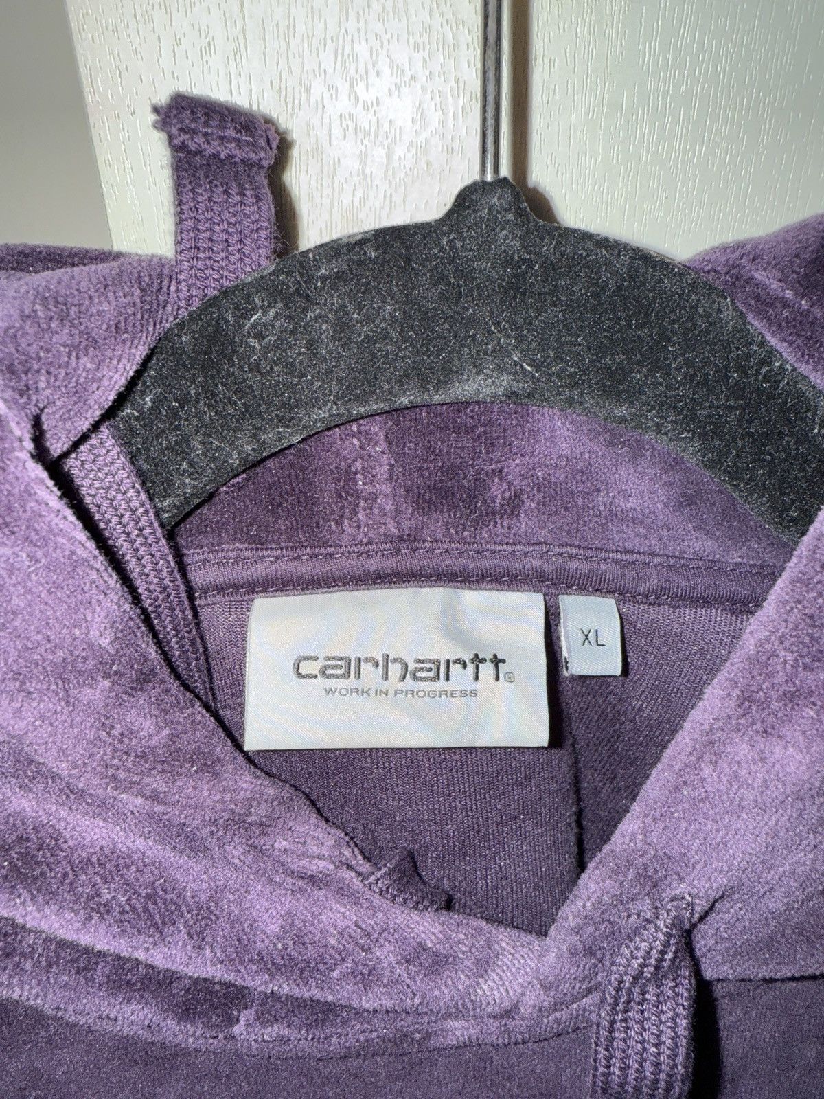 Carhartt Wip Carhartt WIP Purple Coral Fleece Hoodie Size US XL / EU 56 / 4 - 3 Thumbnail