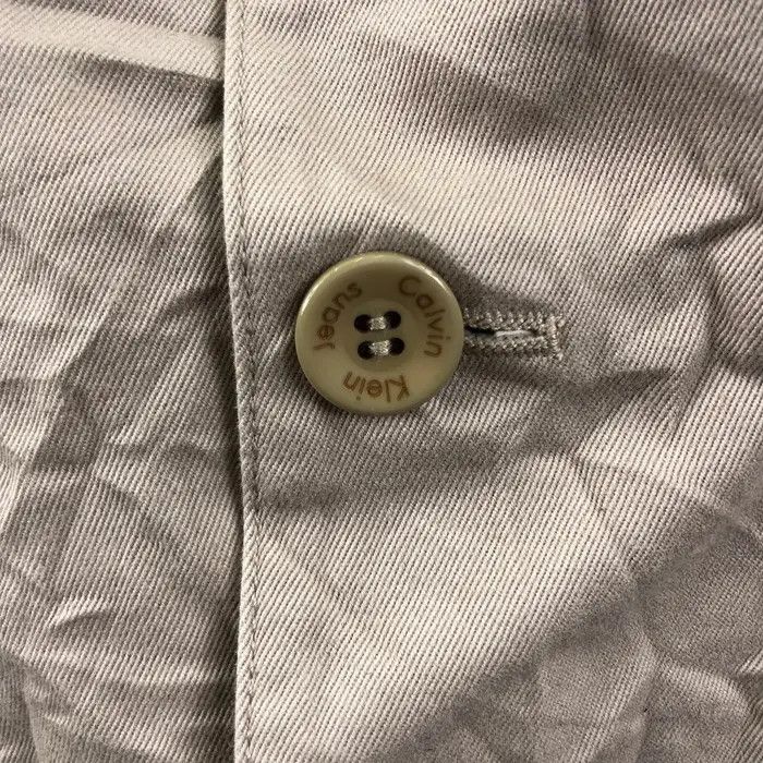 Calvin Klein Vtg CK CALVIN KLEIN Jeans 3 Button Cotton Blazer Coat Size L / US 10 / IT 46 - 4 Thumbnail