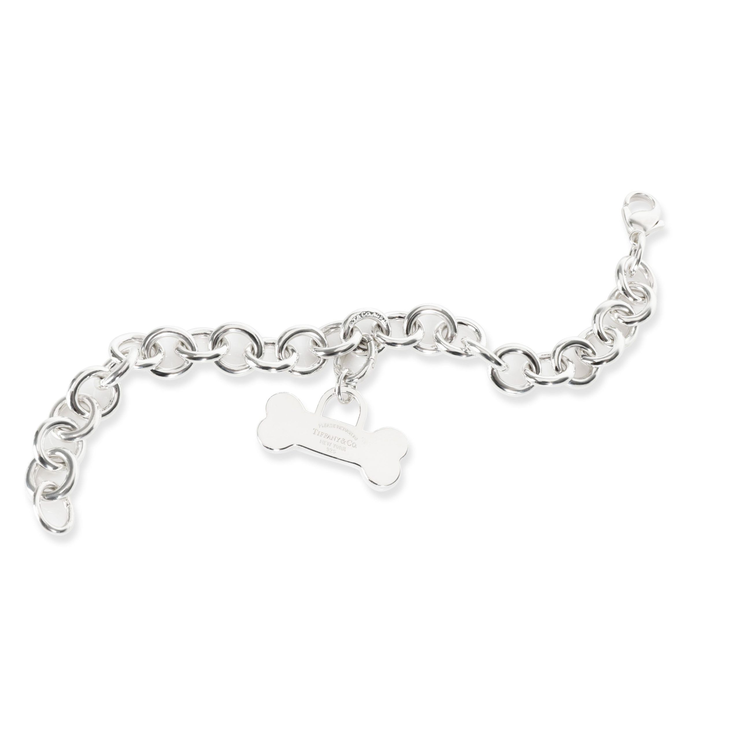 Tiffany & Co. Return to Tiffany Dog Bone Bracelet in Sterling Silver