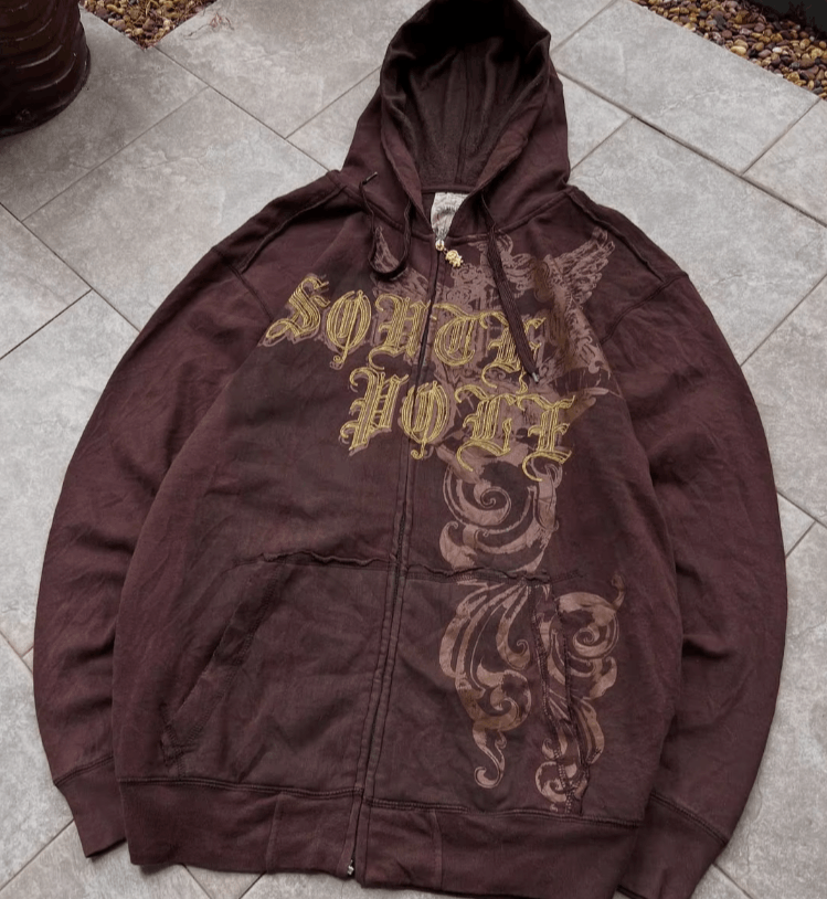 Japanese Brand Y2k Zipper Hoodie Letter Pattern Size US S / EU 44-46 / 1 - 5 Thumbnail