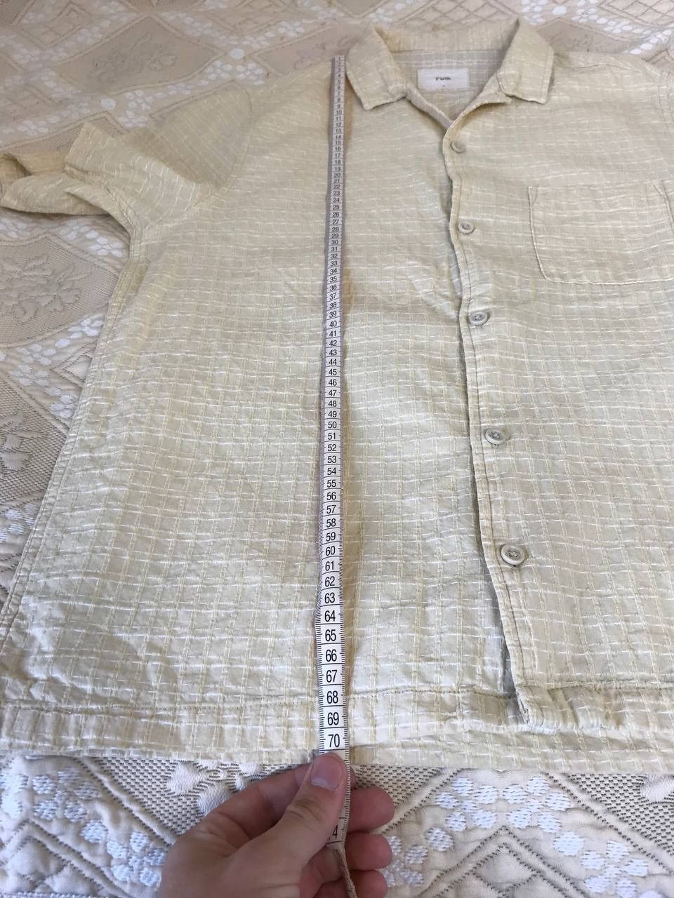Folk 🔥 Folk Vintage Short Sleeve Check Button Up Shirt Textured Size US L / EU 52-54 / 3 - 9 Thumbnail