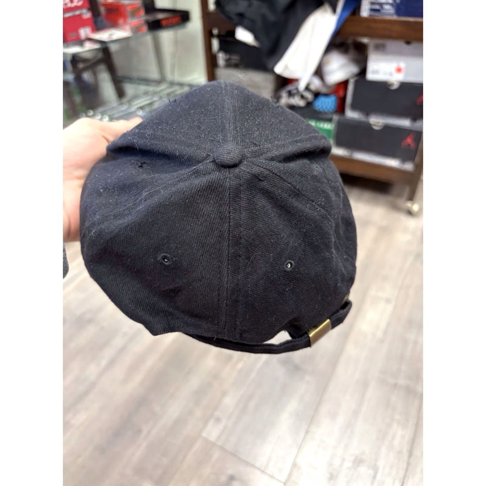 Avenue VINTAGE Eden Avenue Grill Hat Cap Black Cotton Deluxe Caps Food Baseball Cap Unisex Adults Size ONE SIZE - 5 Thumbnail