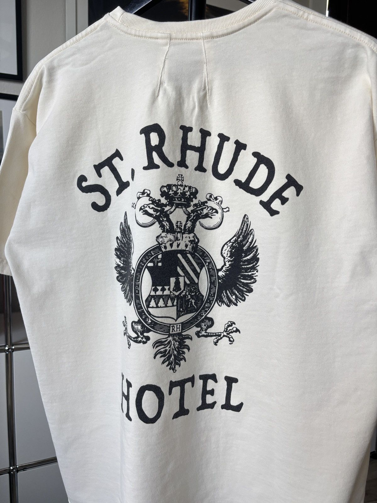 Rhude RHUDE | SAINT BARTS HOTEL LOGO TEE Size US L / EU 52-54 / 3 - 6 Thumbnail