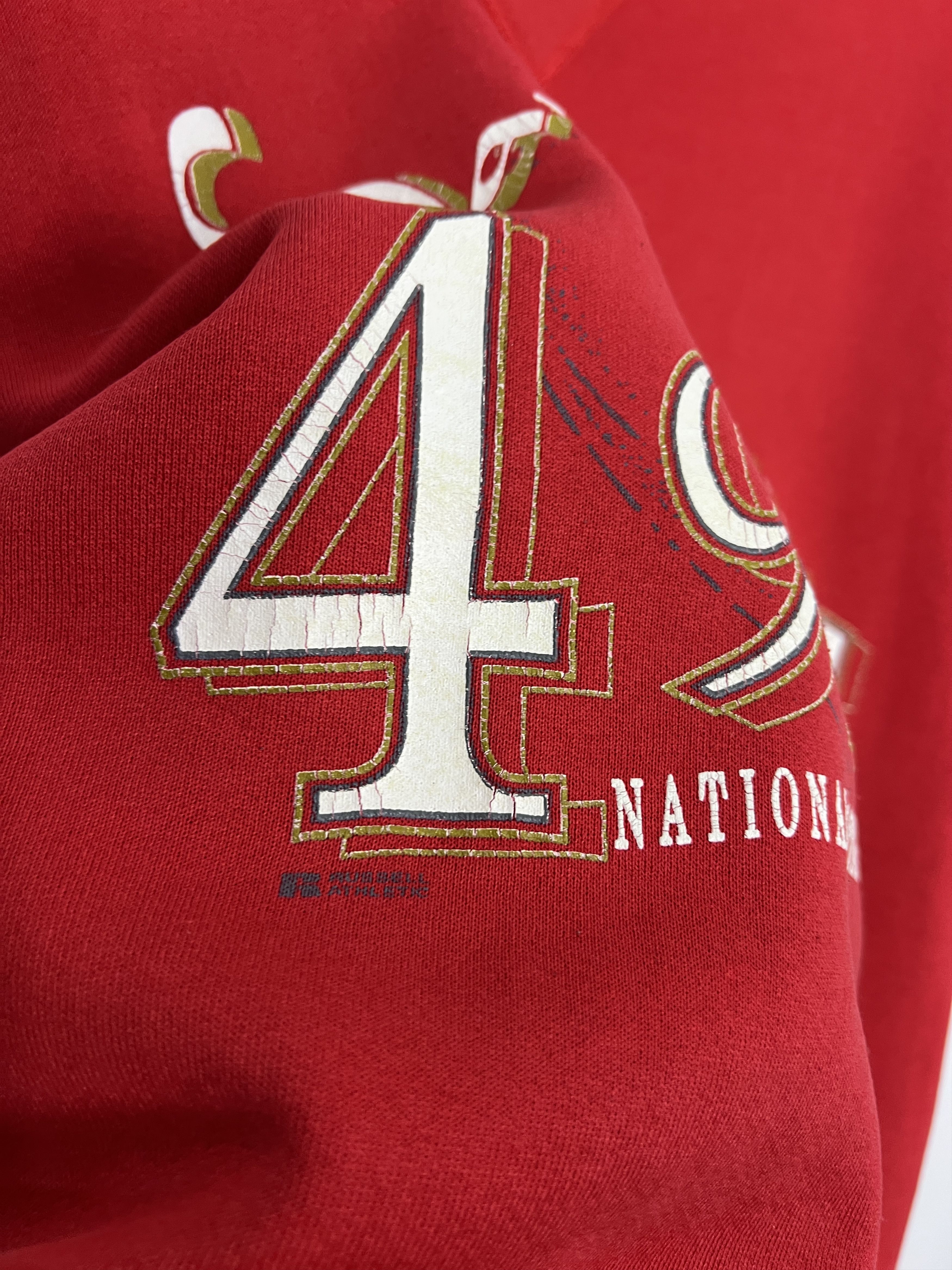 Russell Athletic Vintage NFL 49Ers San Francisco Sweatshirt Crewneck Rare Size US M / EU 48-50 / 2 - 7 Thumbnail