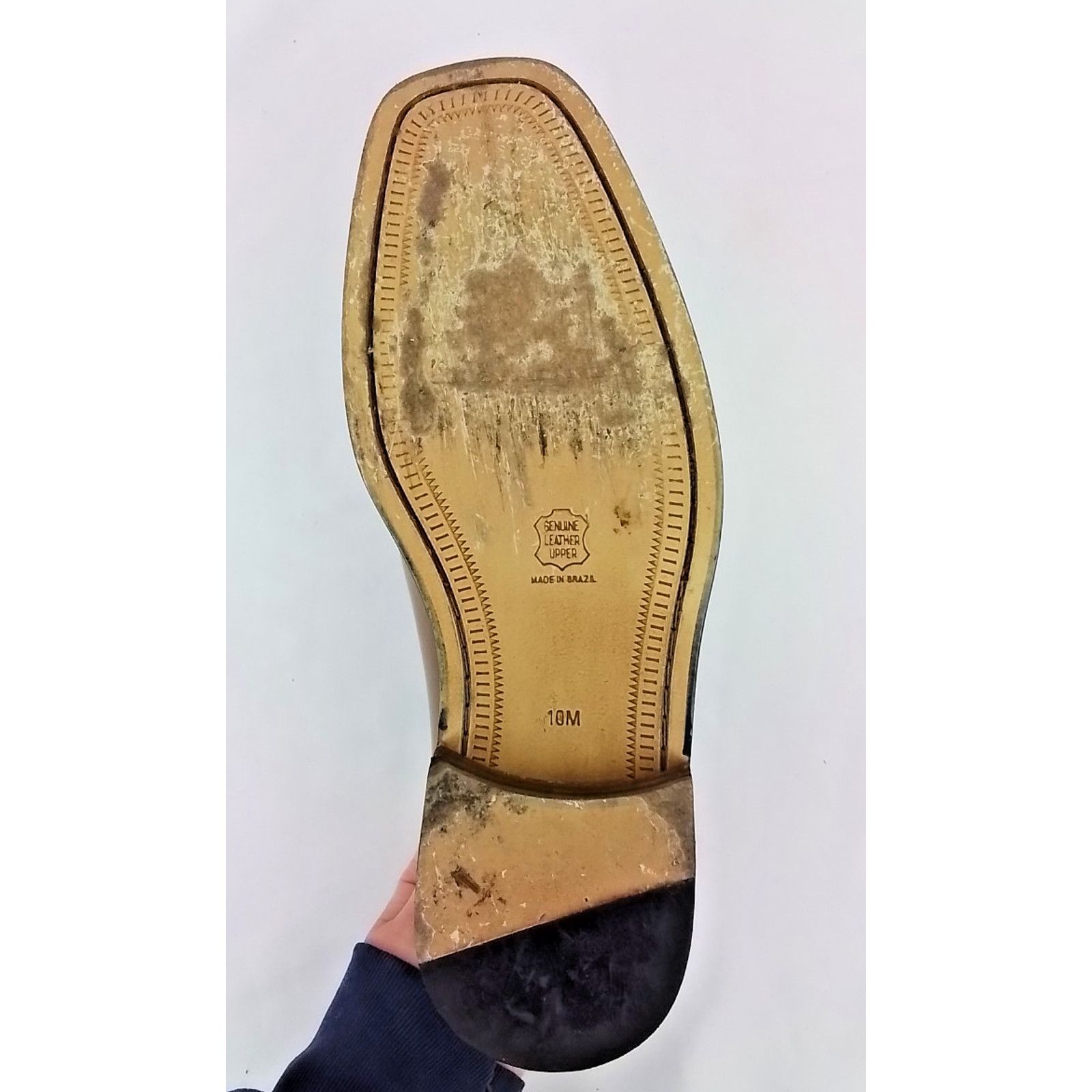 Stacy Adams Stacy Adams Dress Shoes Men's 10M Brown Lace Up Size US 10 / EU 43 - 12 Thumbnail