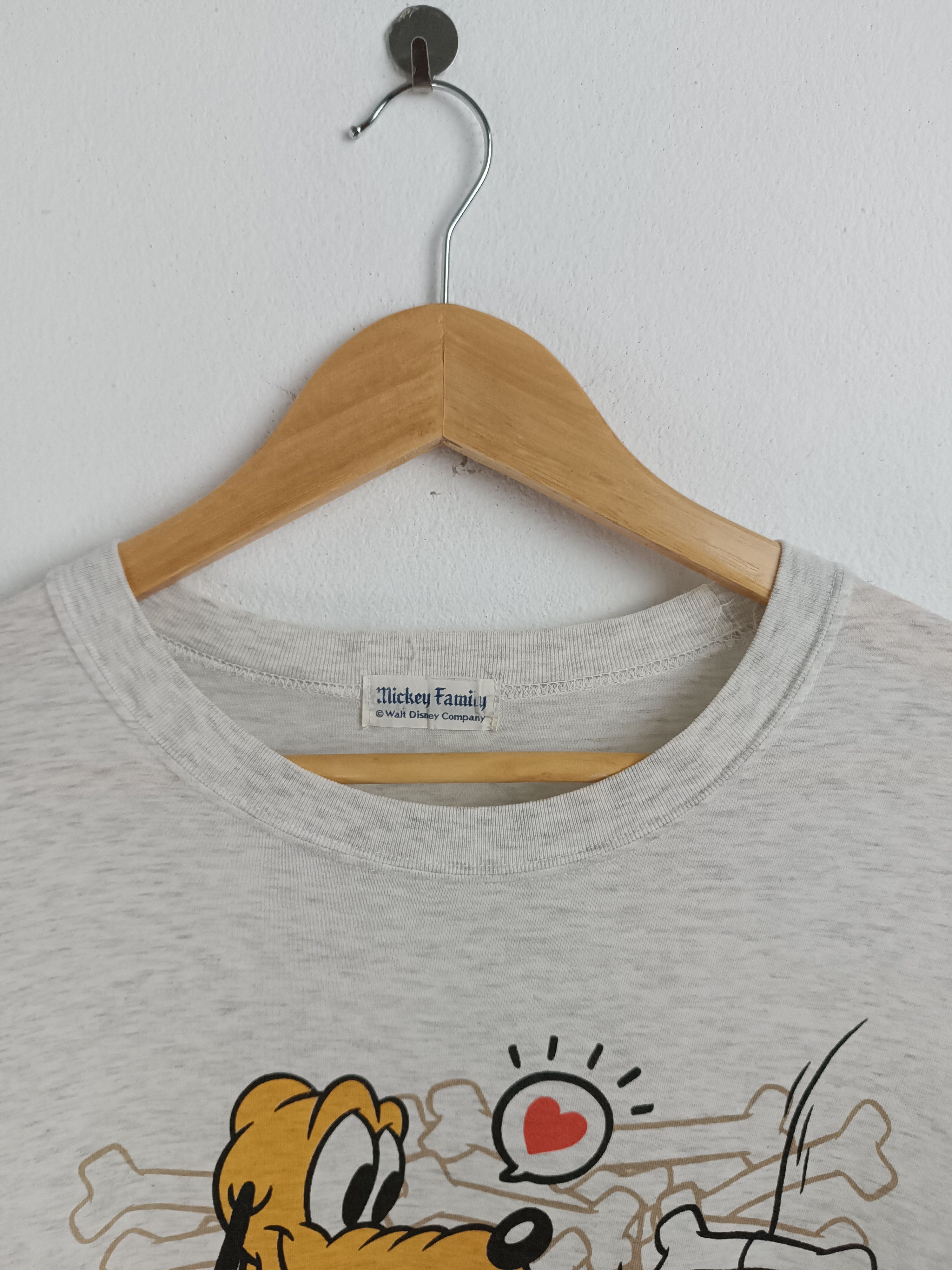 Cartoon Network VINTAGE 90'S PLUTO MICKEY MOUSE TEE VERY RARE goofy minnie Size US L / EU 52-54 / 3 - 8 Thumbnail