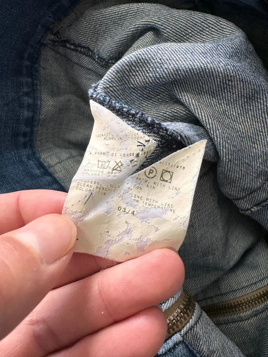 Just Cavalli × Vintage FW2003 Cavalli Minimalist Armor Denim Jacket Size US S / EU 44-46 / 1 - 5 Thumbnail