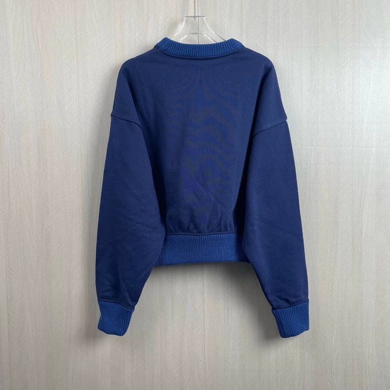 Loewe Loewe Navy Sweatshirt with Yellow Logo Size US S / EU 44-46 / 1 - 3 Thumbnail