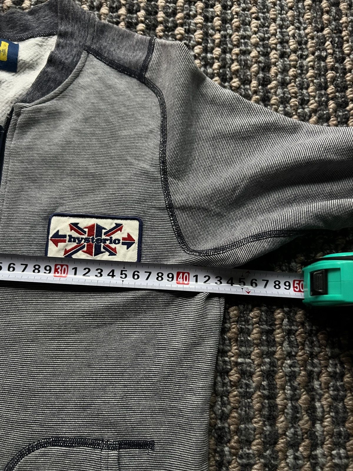 Hysteric Glamour Hysteric Glamour Full-Zip Sweatshirt H.C.G.R Rock Union Jack Size US S / EU 44-46 / 1 - 9 Thumbnail