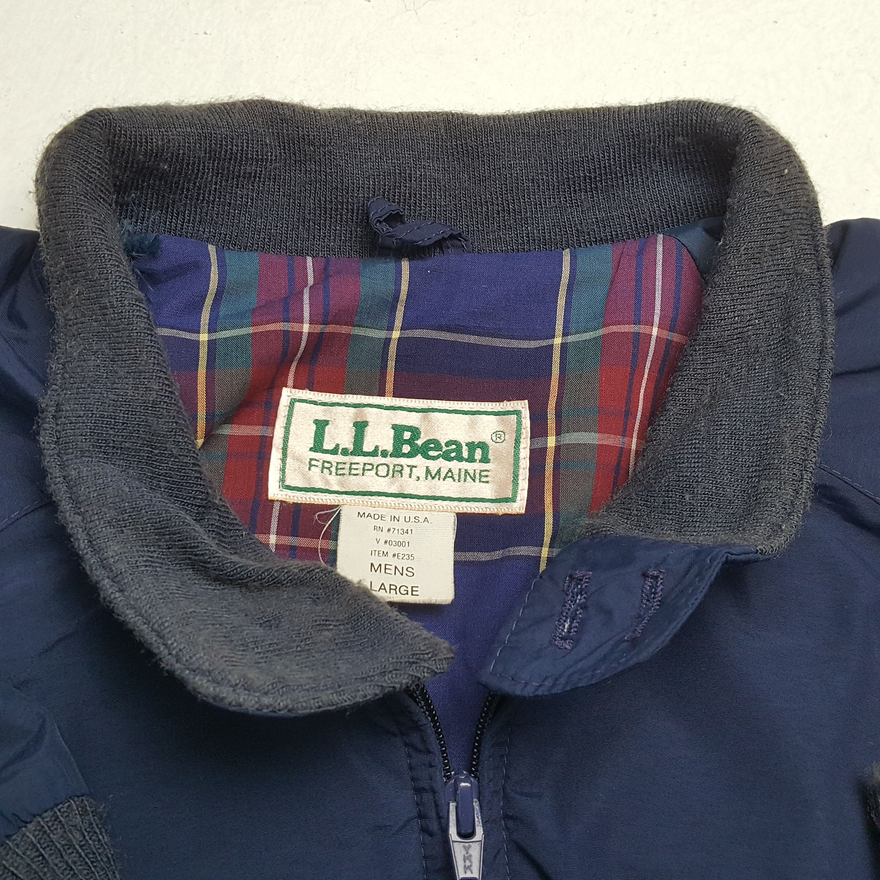 L.L. Bean × Vintage Vintage L.L.BEAN Streetwear Style Bombers Jacket Size US XL / EU 56 / 4 - 8 Thumbnail