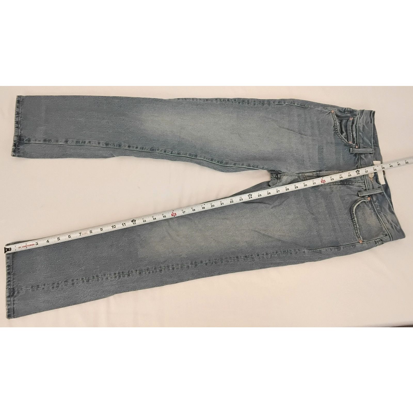 MOTHER Mother Hiker Hover Jeans Women's 26 Light Wash High Waist Size 26" / US 2 / IT 38 - 16 Thumbnail