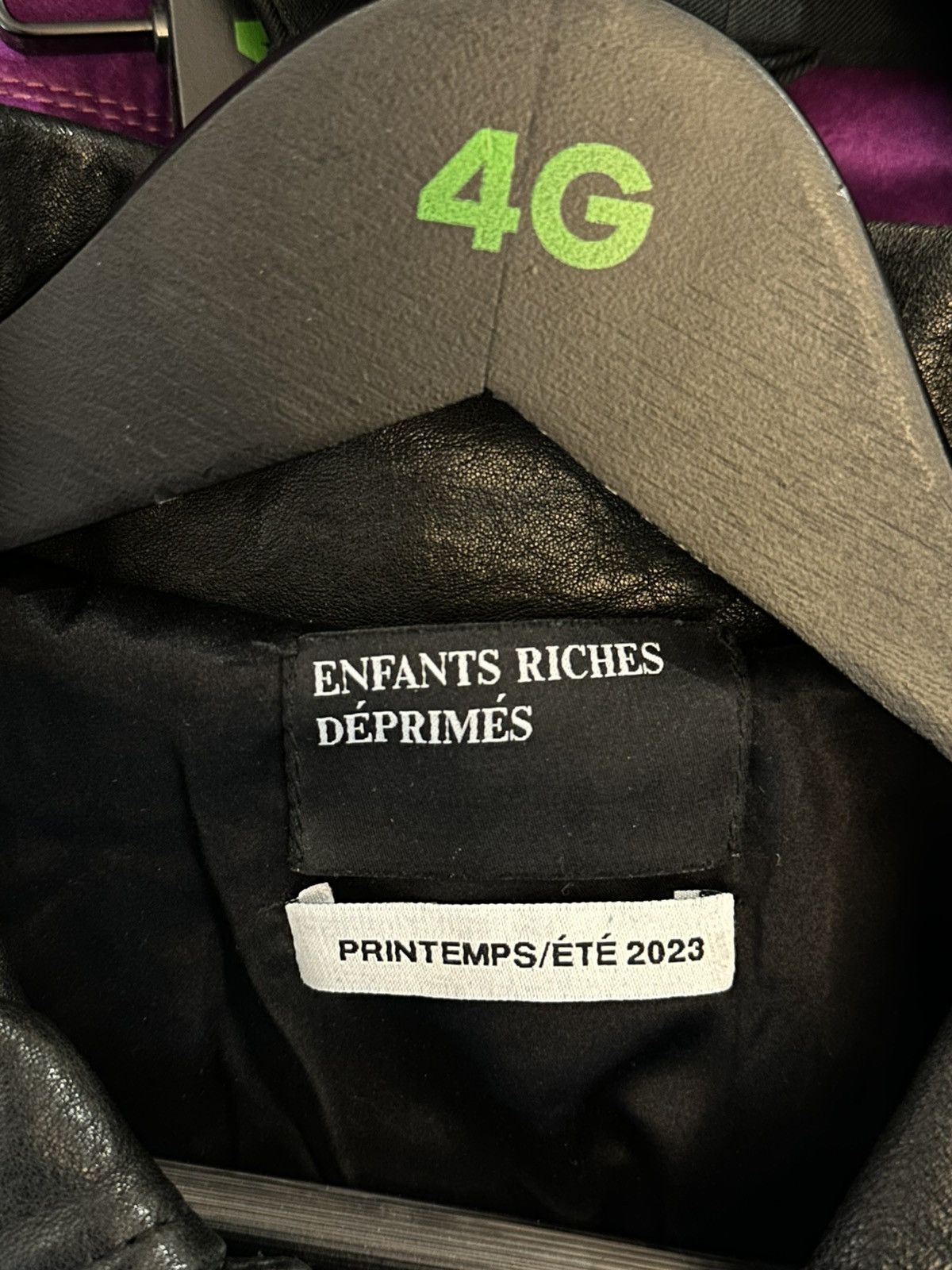 Enfants Riches Deprimes ENFANTS RICHES DEPRIMES LEATHER TRENCH Size US L / EU 52-54 / 3 - 4 Thumbnail