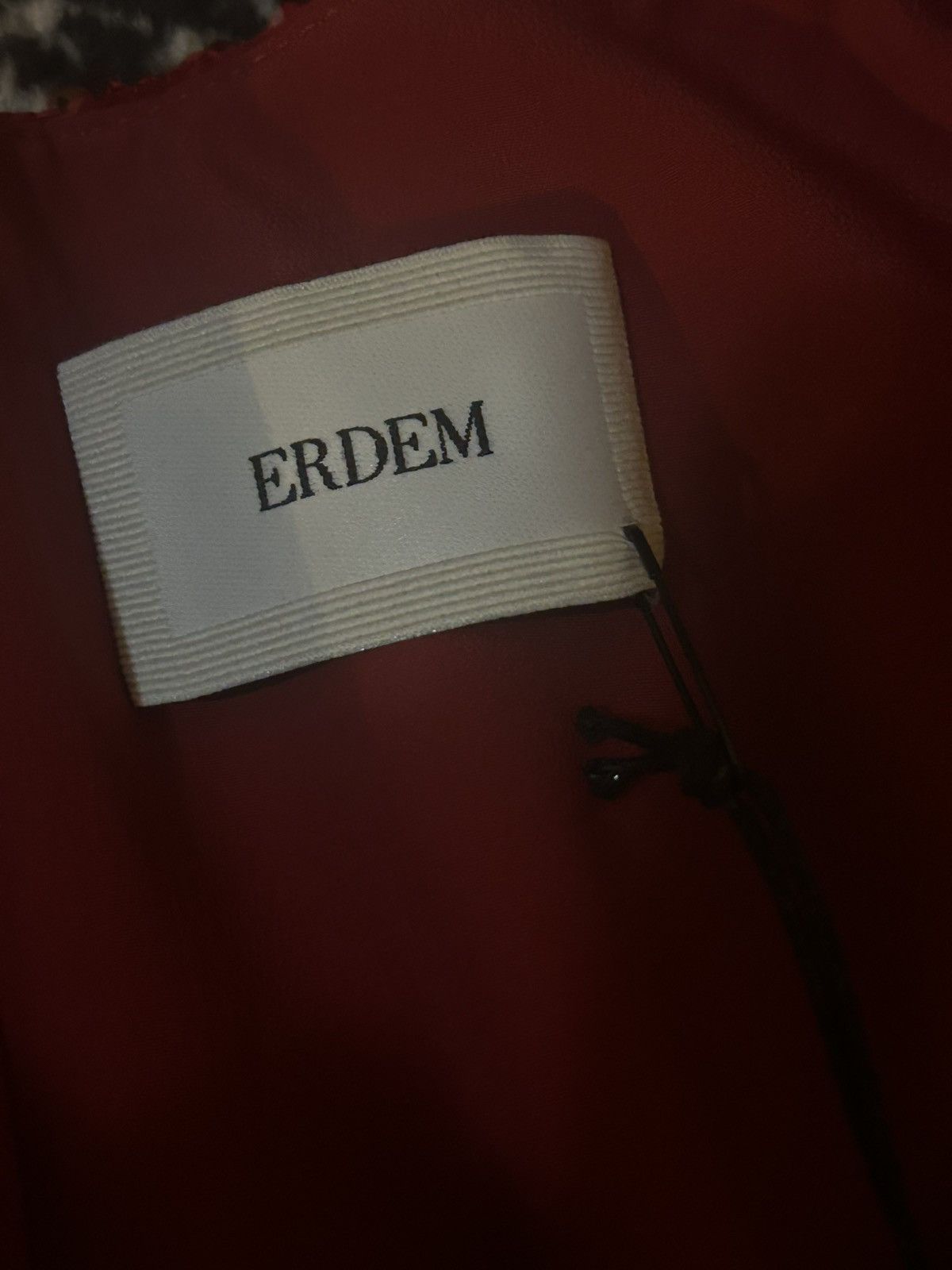Erdem Erdem Gathered Sleeve Asymmetric Dress size US 4 Size S / US 4 / IT 40 - 9 Thumbnail