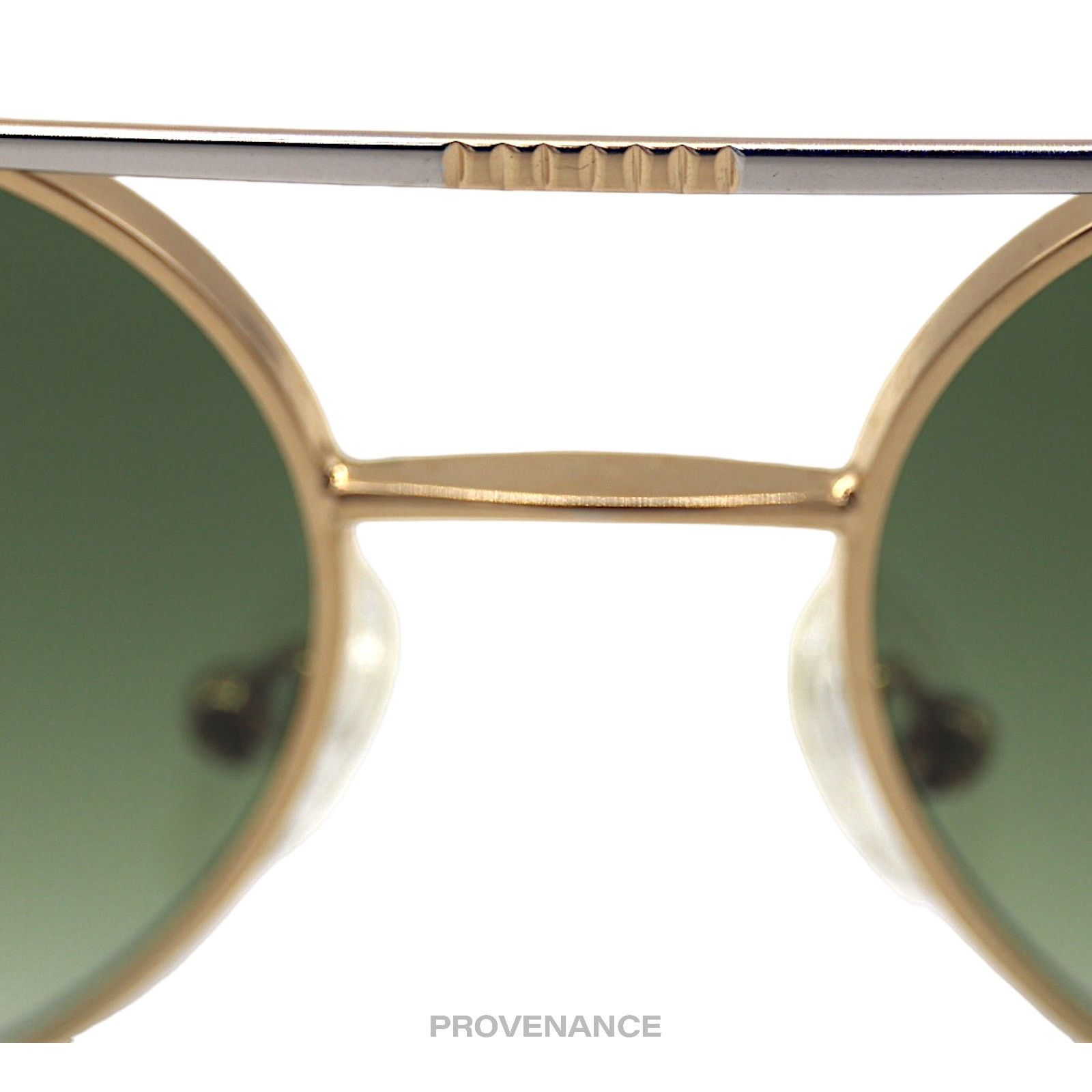 Bugatti 🔴 Bugatti Vintage 64319 Sunglasses - Gold/Green Size ONE SIZE - 7 Thumbnail