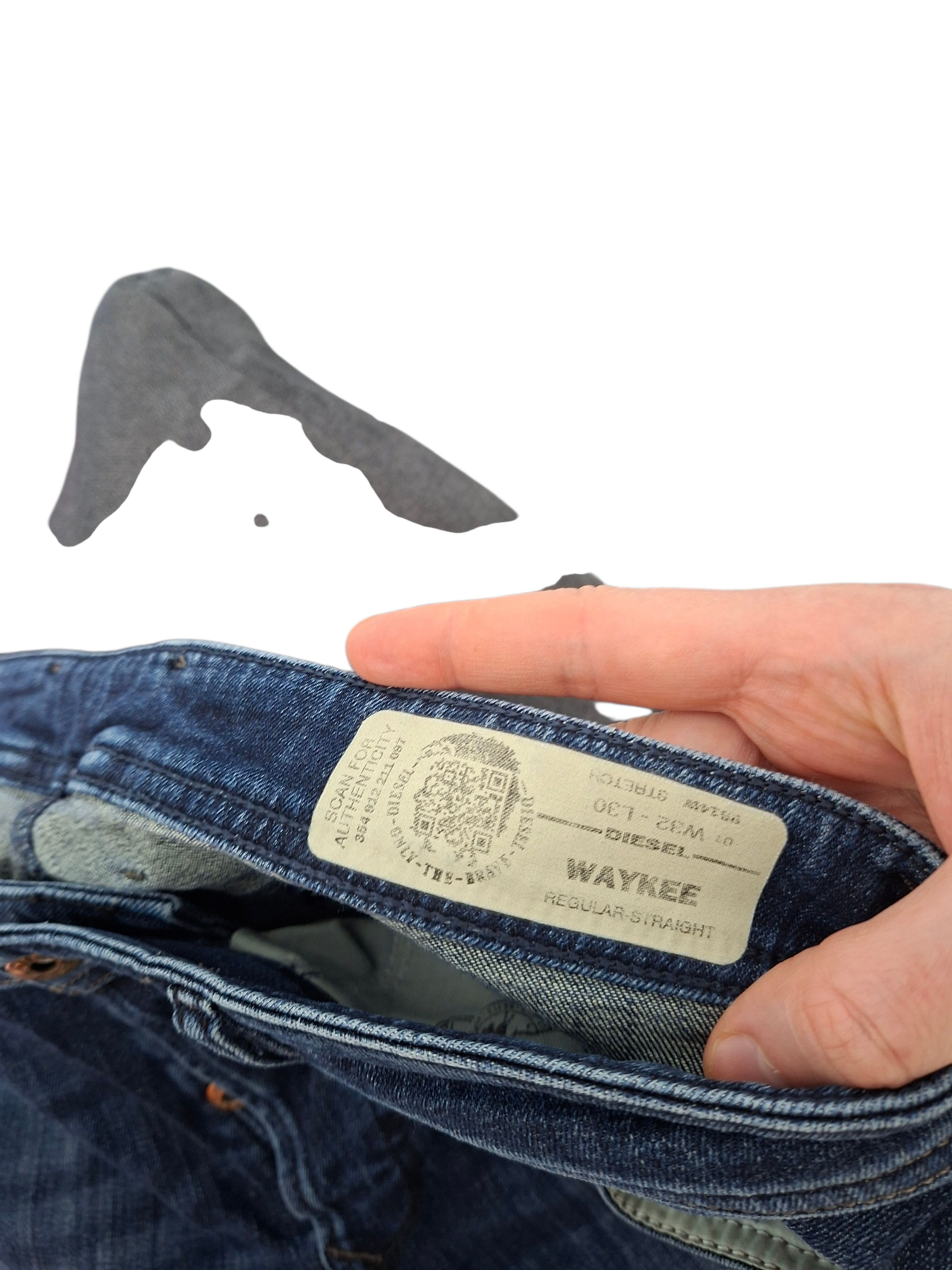 Diesel DIESEL WAYKEE REGULAR STRAIGHT W32 L30 VINTAGE JEANS DENIM Size US 32 / EU 48 - 4 Thumbnail