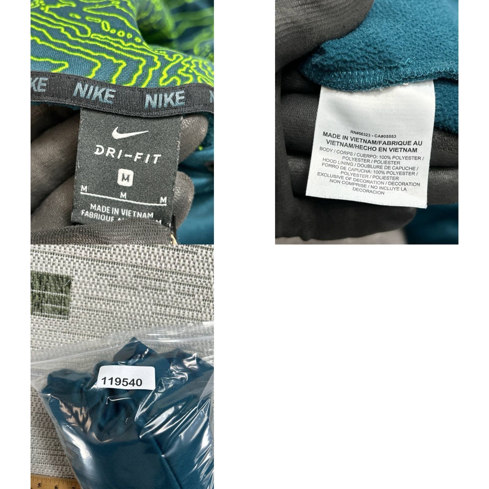 Nike Nike Therma Training Hoodie Men M Blue Logo Dri Fit Athleisure Pullover Size US M / EU 48-50 / 2 - 8 Thumbnail
