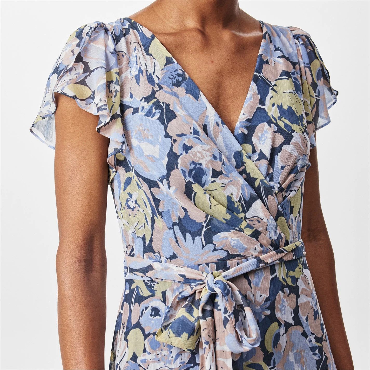 Lauren Ralph Lauren o1g2r1mq0825 Kimbinell Gown in Multicolor Size M / US 6-8 / IT 42-44 - 5 Thumbnail