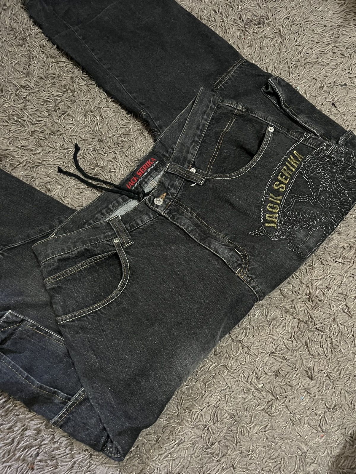 Japanese Brand 1990s JACK SERIKA craft artist baggy jeans #B2 Size US 32 / EU 48 - 6 Thumbnail
