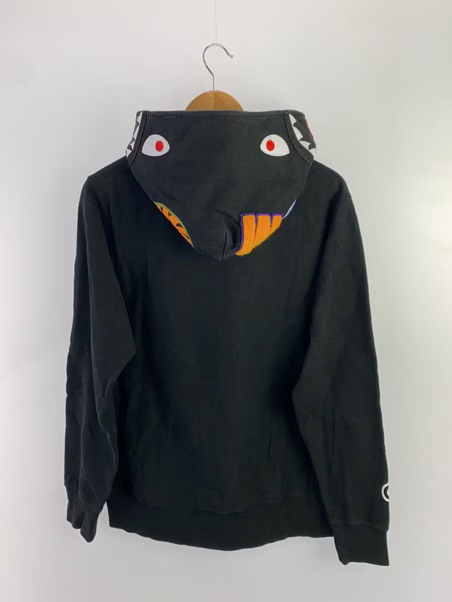 Bape A Bathing Ape Shark Hoodie Cotton Pullover Black Size US L / EU 52-54 / 3 - 2 Thumbnail