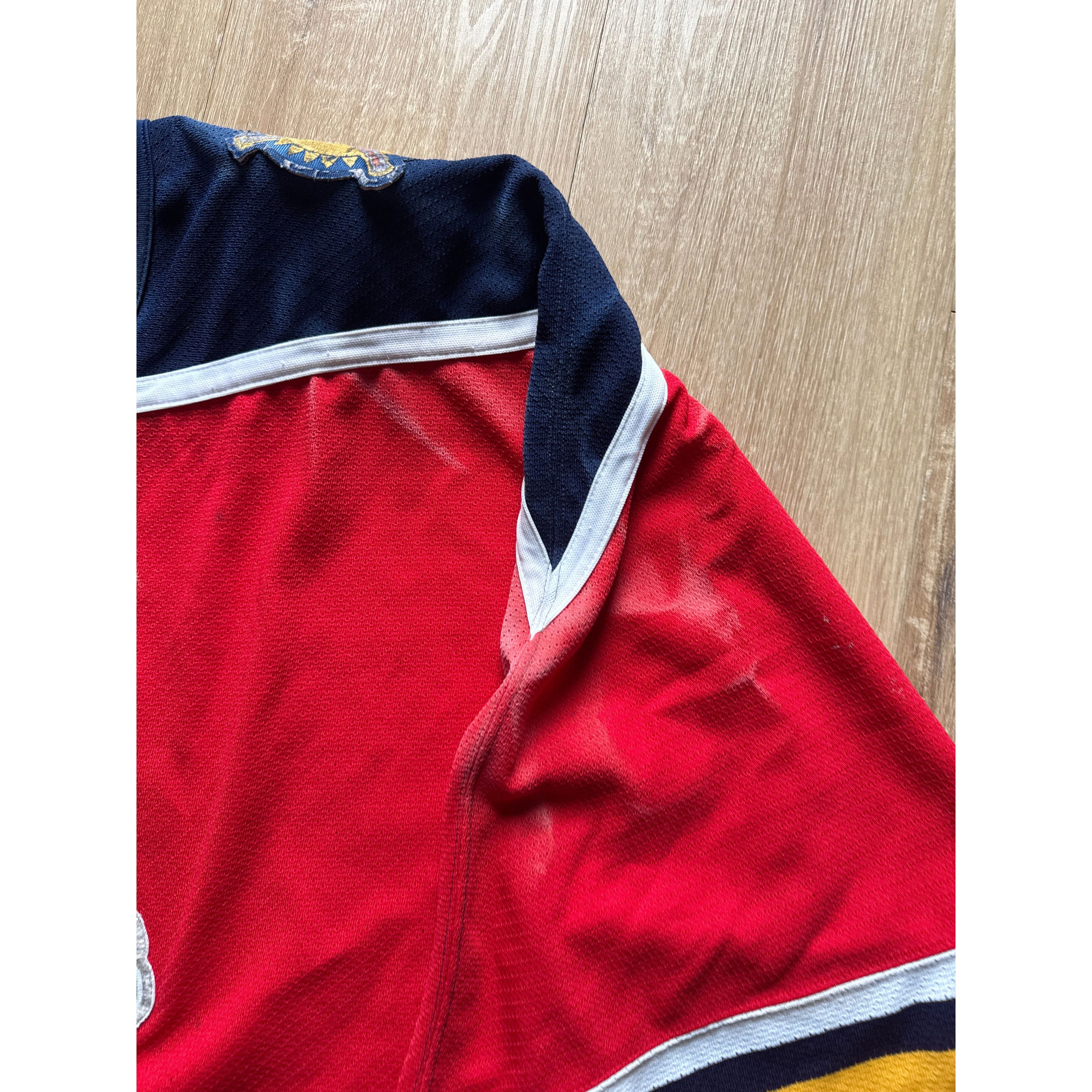 Ccm Vintage CCM Florida Panthers Sunfaded Hockey Jersey Size US XL / EU 56 / 4 - 4 Thumbnail