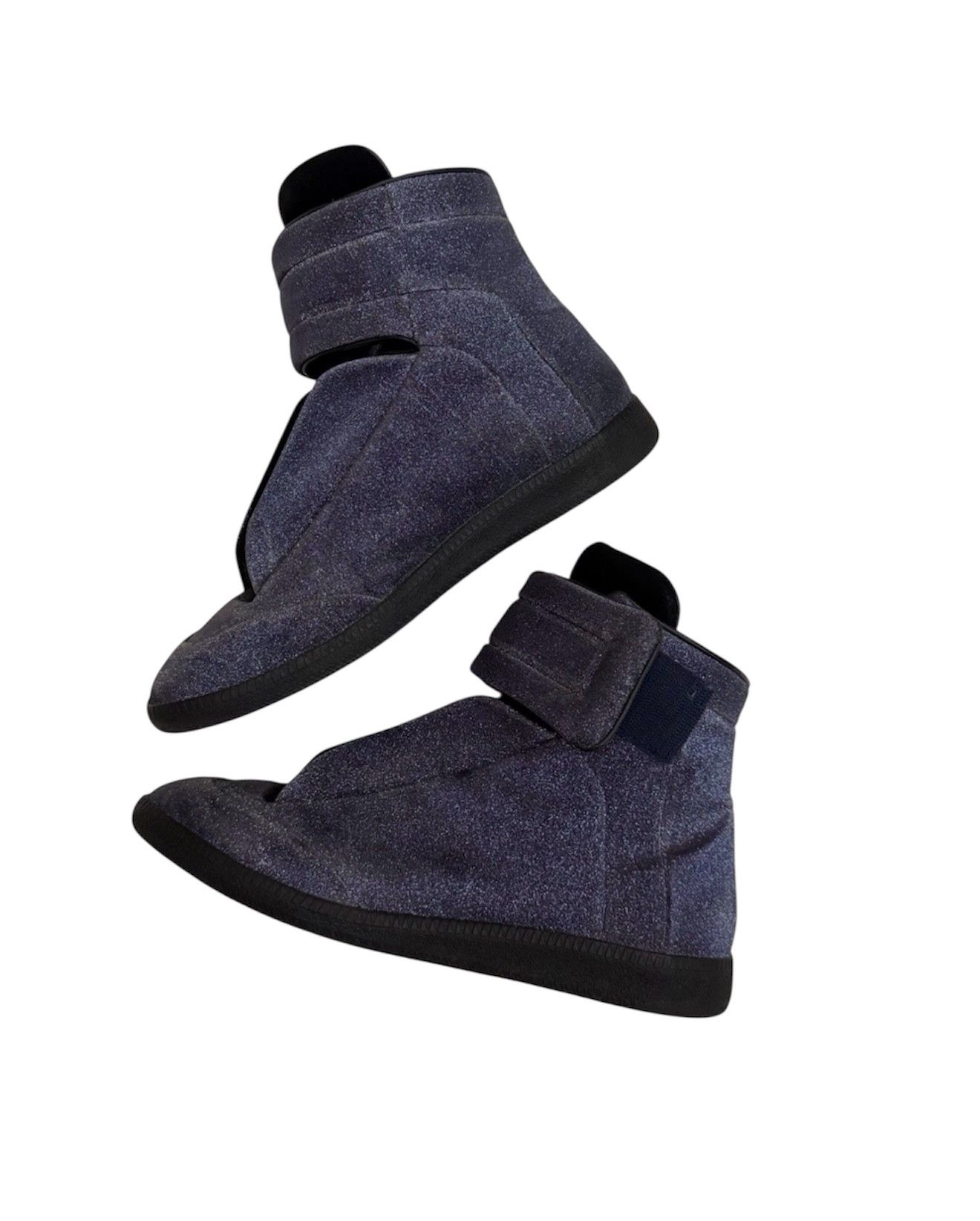 Maison Margiela Maison Margiela Future High Glitter Blu Scuro Size US 8 / EU 41 - 12 Thumbnail