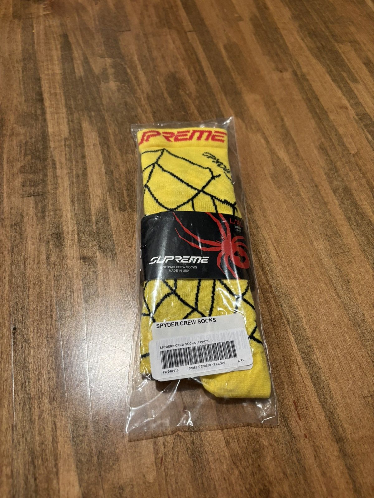 Supreme Supreme X spyder socks Size ONE SIZE - 3 Thumbnail