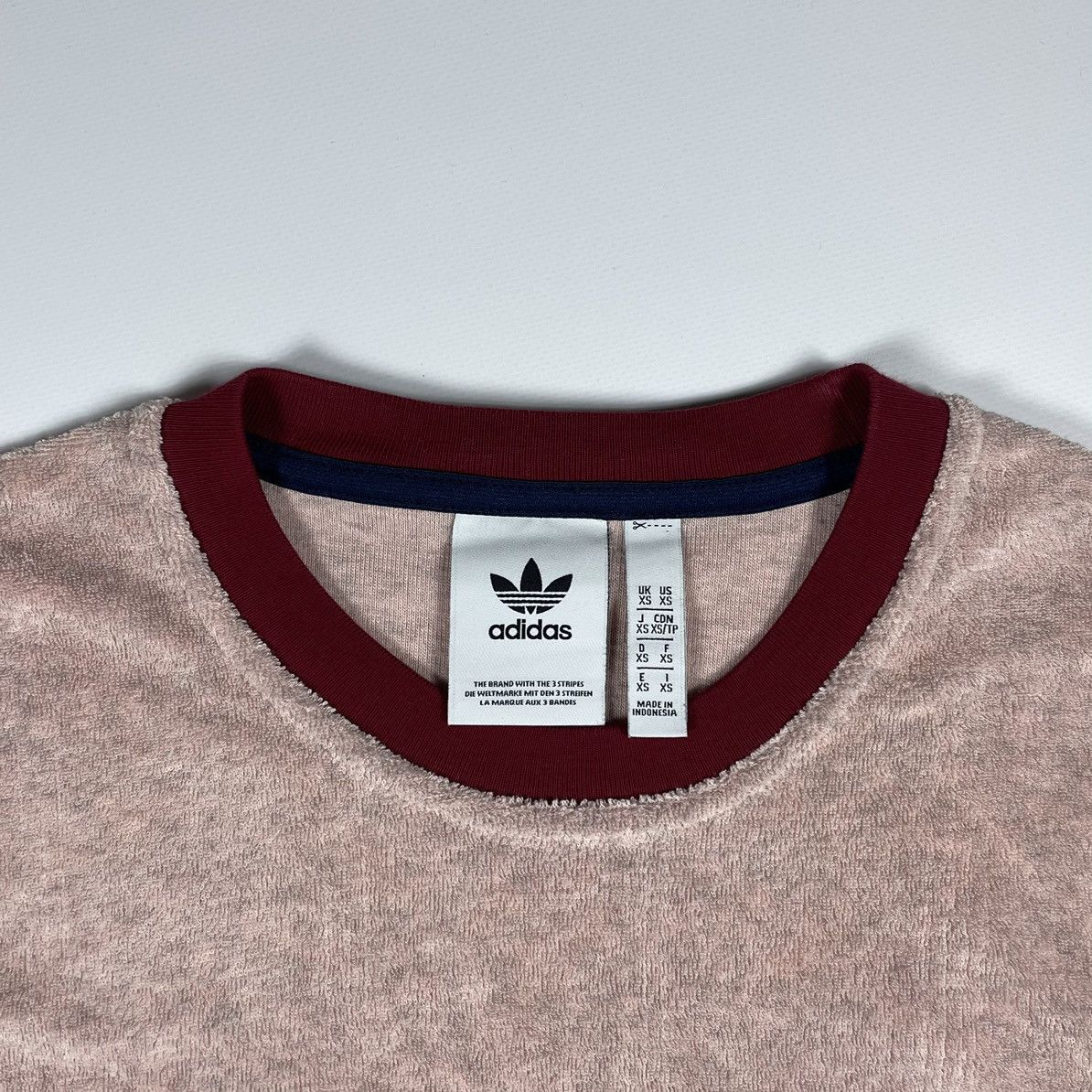Adidas Adidas Originals Samstag Long Sleeve Terry Pink Size US S / EU 44-46 / 1 - 7 Thumbnail