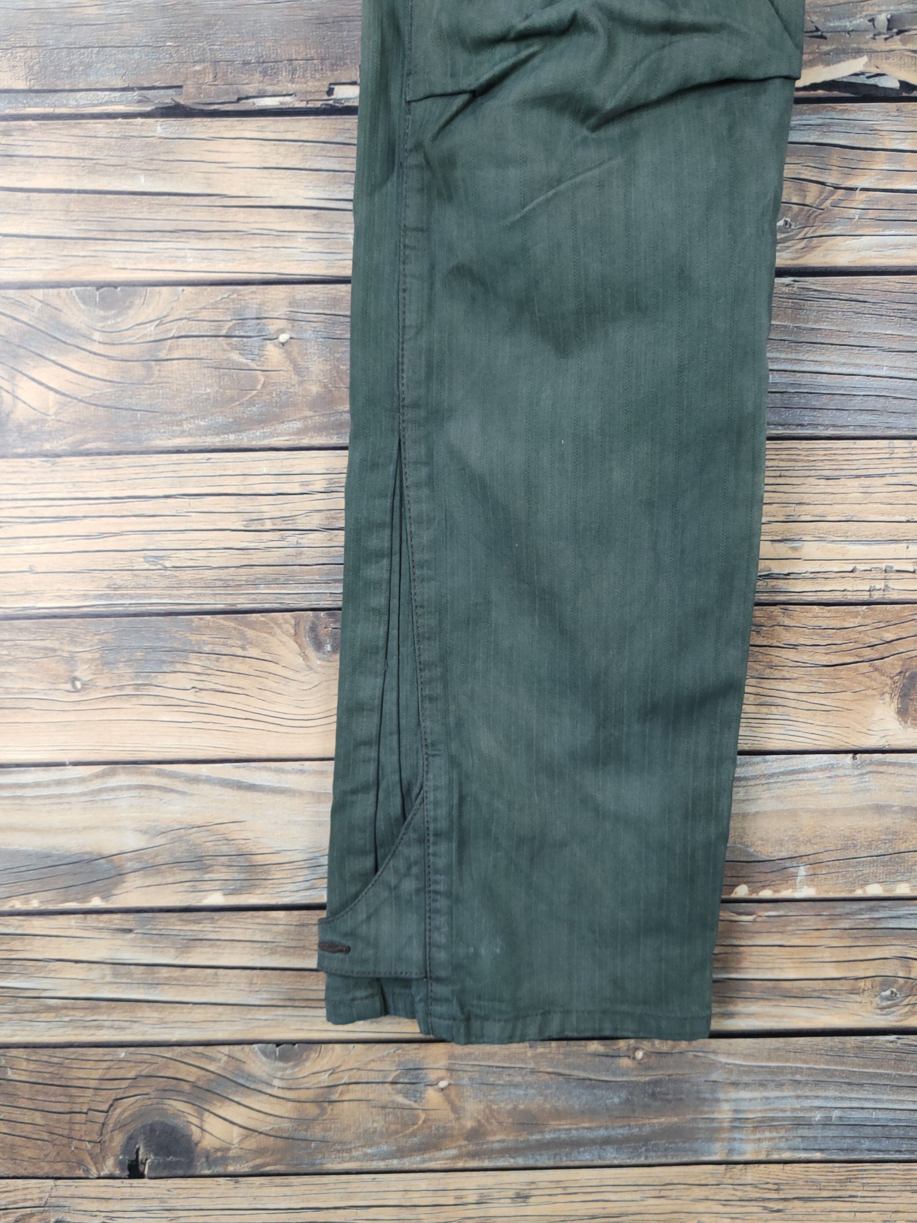 BIGI Bigi Green faded Multipocket Tactical Cargo Pants #W2099 Size US 31 - 4 Thumbnail