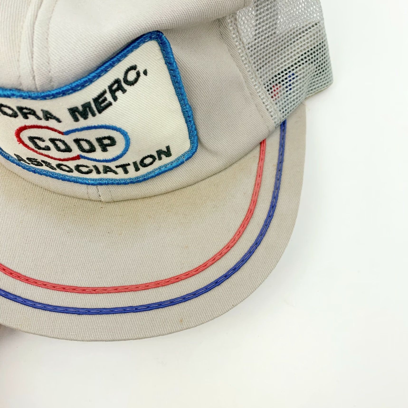 Vintage VINTAGE Lenora Merc. Coop Co-op Association Patch Snapback Trucker Hat Cap Gray One Size Men’s (1970s) Cap Size ONE SIZE - 2 Thumbnail