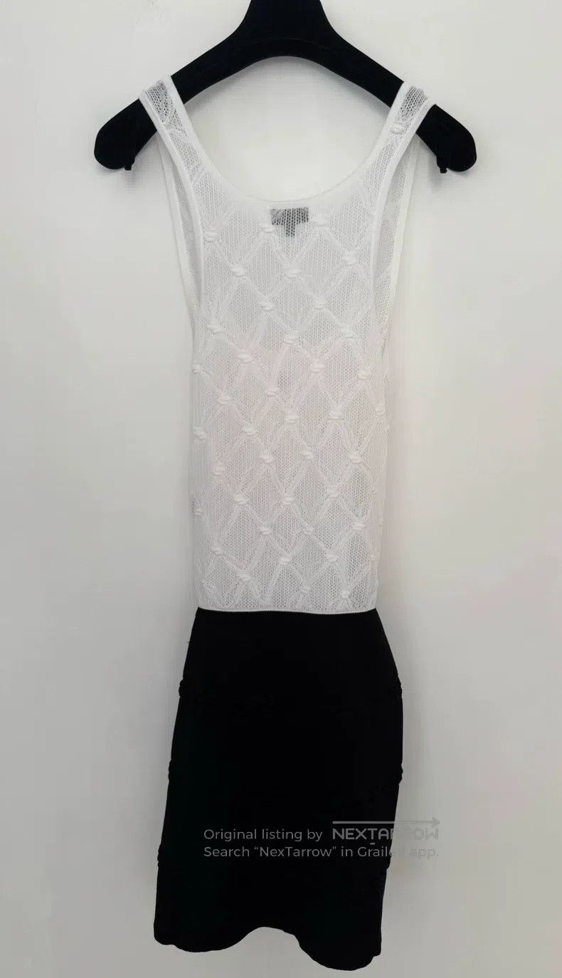 Chanel Chanel Spring and summer black and white stitching hollow Size XS / US 0-2 / IT 36-38 - 2 Thumbnail