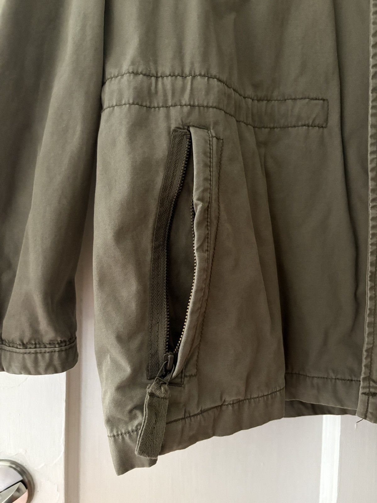 Vintage Military Fatigue Jacket M-65 Olive Size US XXL / EU 58 / 5 - 4 Thumbnail