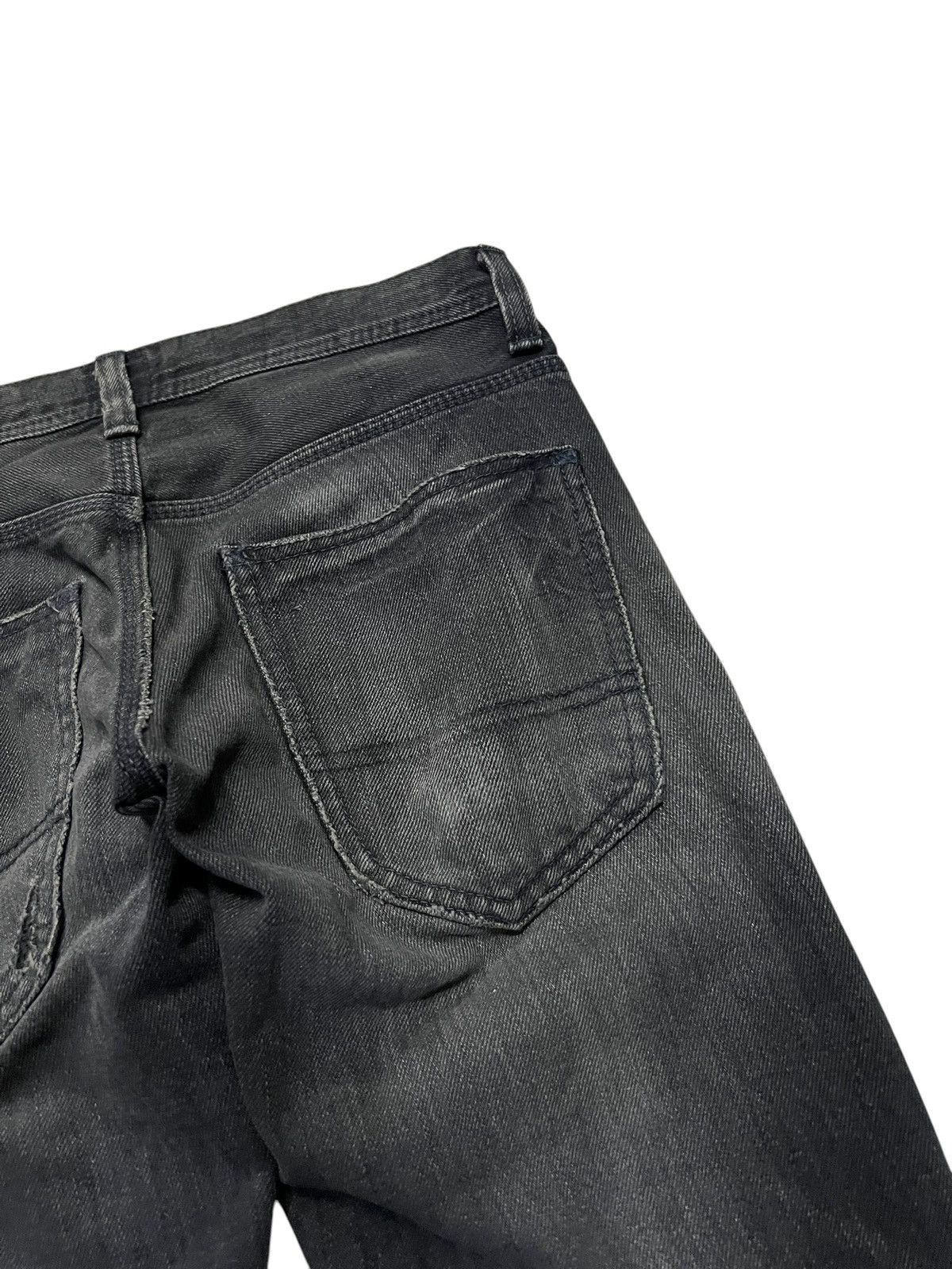 If Six Was Nine × Lee 🌈80s Lee Riders Beams Distress Ripped Zipper Jean Size US 30 / EU 46 - 11 Thumbnail