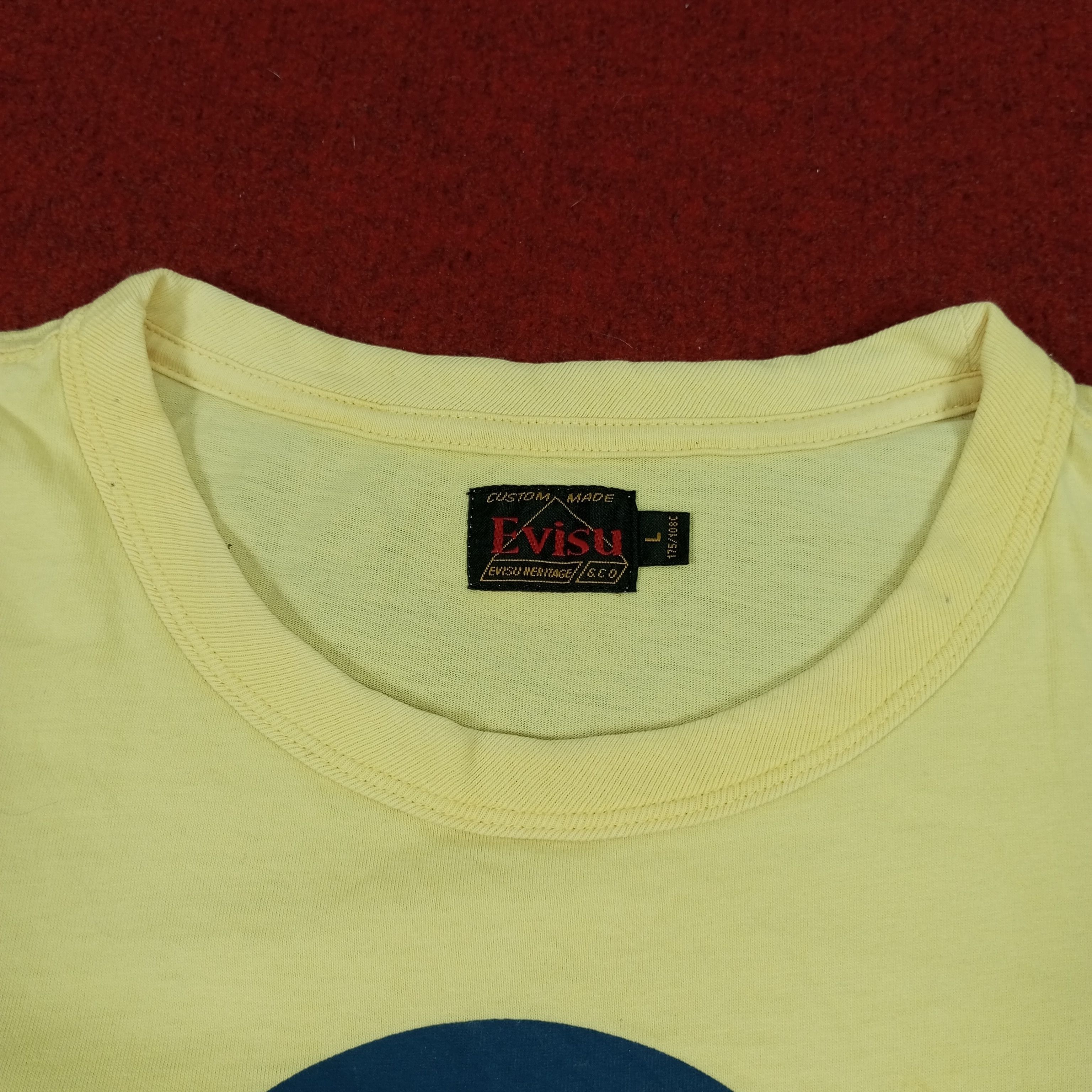 Evisu × Japanese Brand × Vintage Evisu Japanese Brand Streetwear Style Tshirt Size US M / EU 48-50 / 2 - 7 Thumbnail